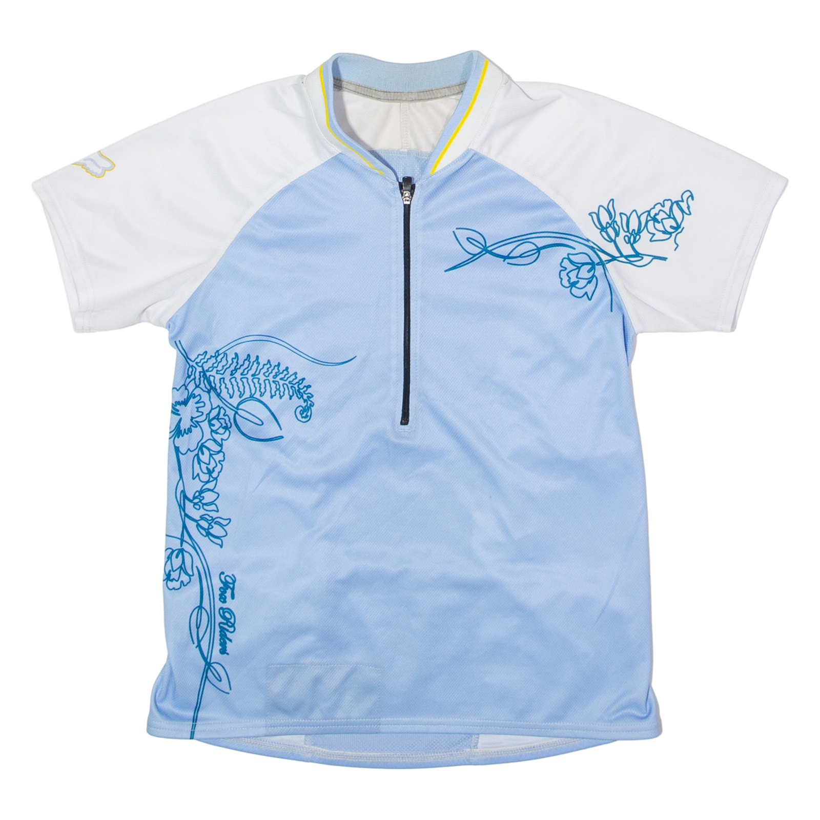 FOX Cycling Womens Jersey Blue 1/2 Zip XS Refurbished - N/A refurbished available on Cerqular