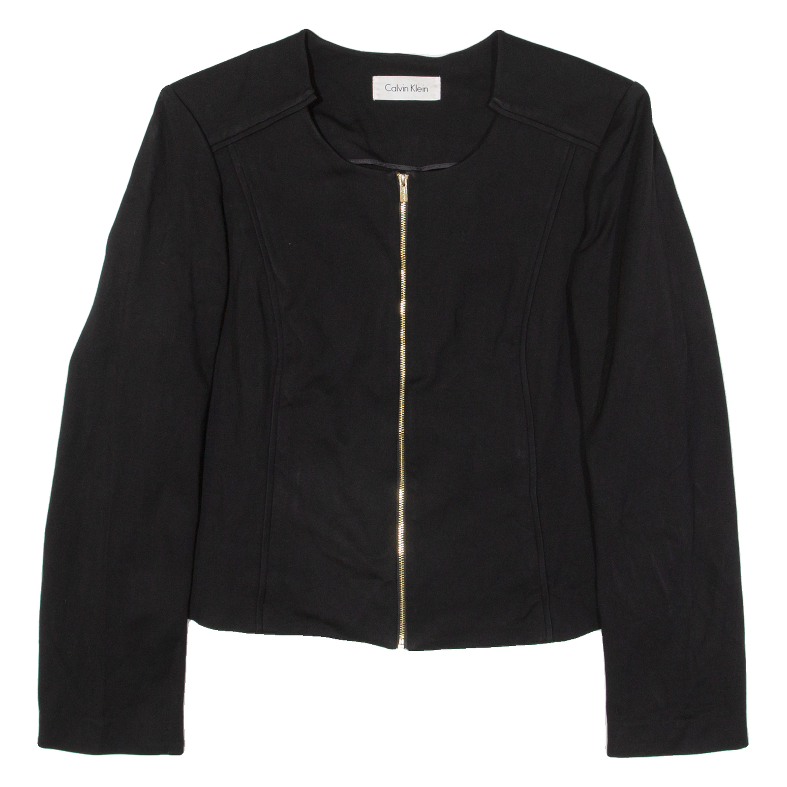 CALVIN KLEIN Womens Jacket Black M Refurbished - N/A refurbished available on Cerqular