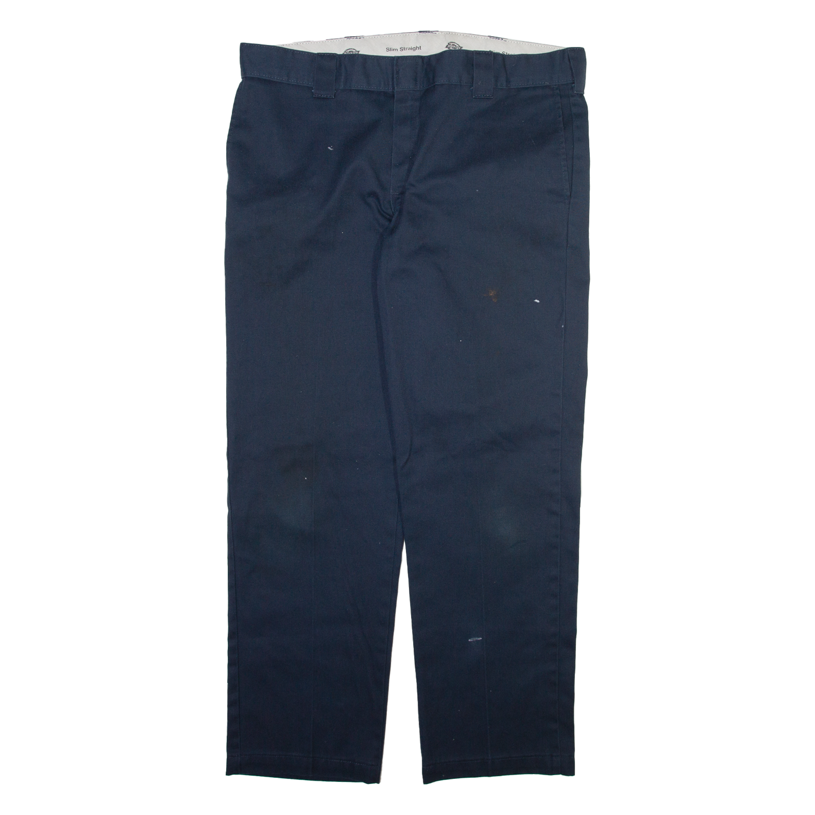 DICKIES 874 Workwear Mens Trousers Blue Regular Straight W38 L32 Refurbished - N/A refurbished available on Cerqular