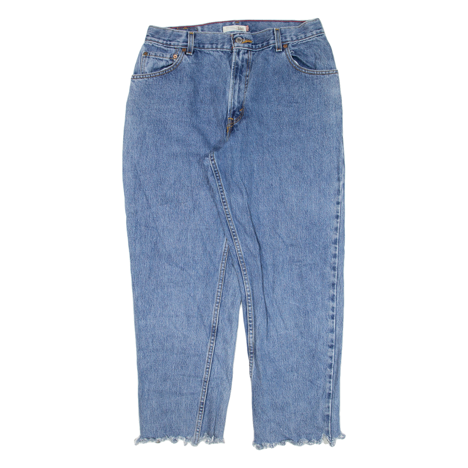 LEVI'S 550 Womens Jeans Blue Relaxed Tapered W30 L26 Refurbished - N/A refurbished available on Cerqular