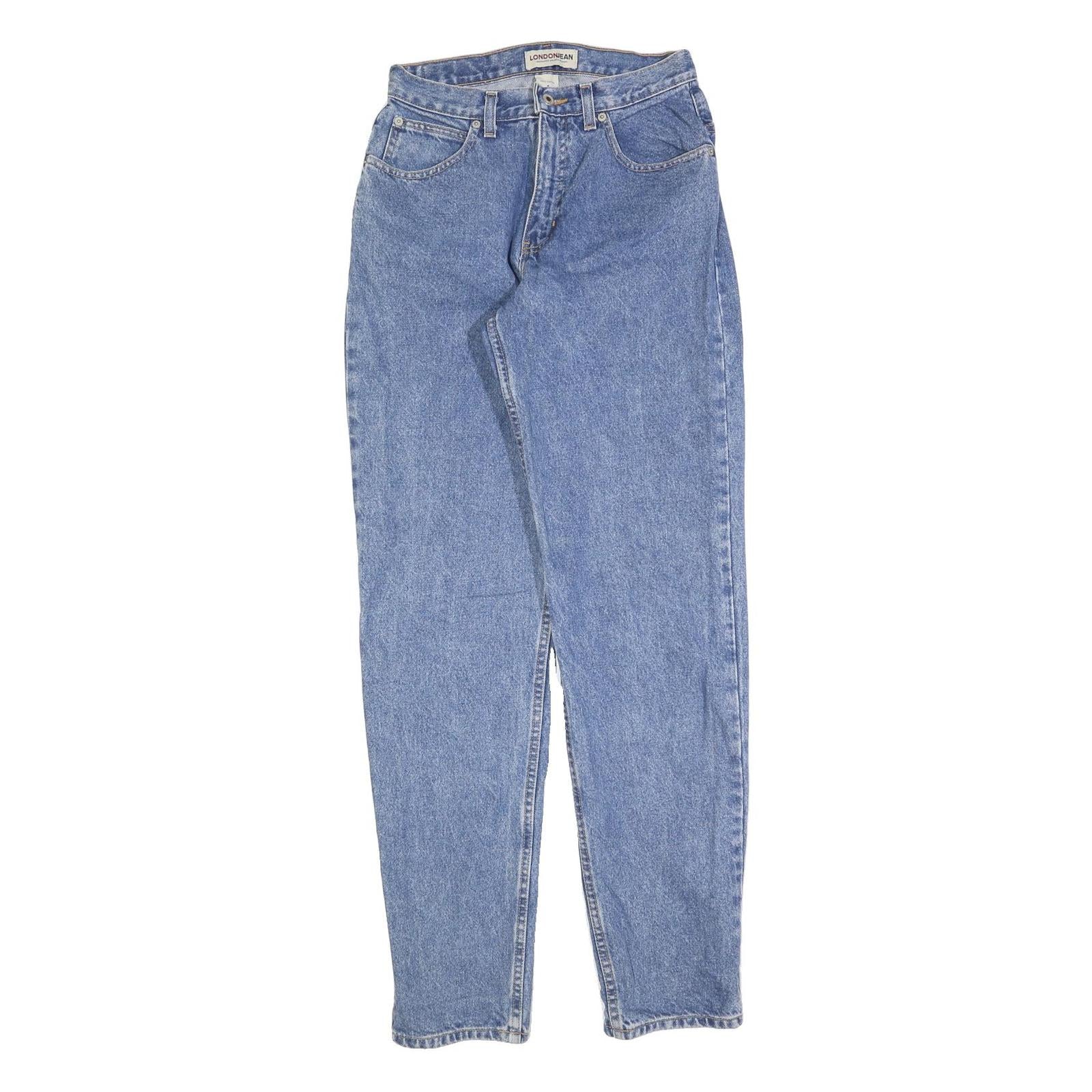 LONDON JEANS Womens Regular Fit Straight Leg Denim Medium W28 L34 Classic Zip Refurbished - N/A refurbished available on Cerqular