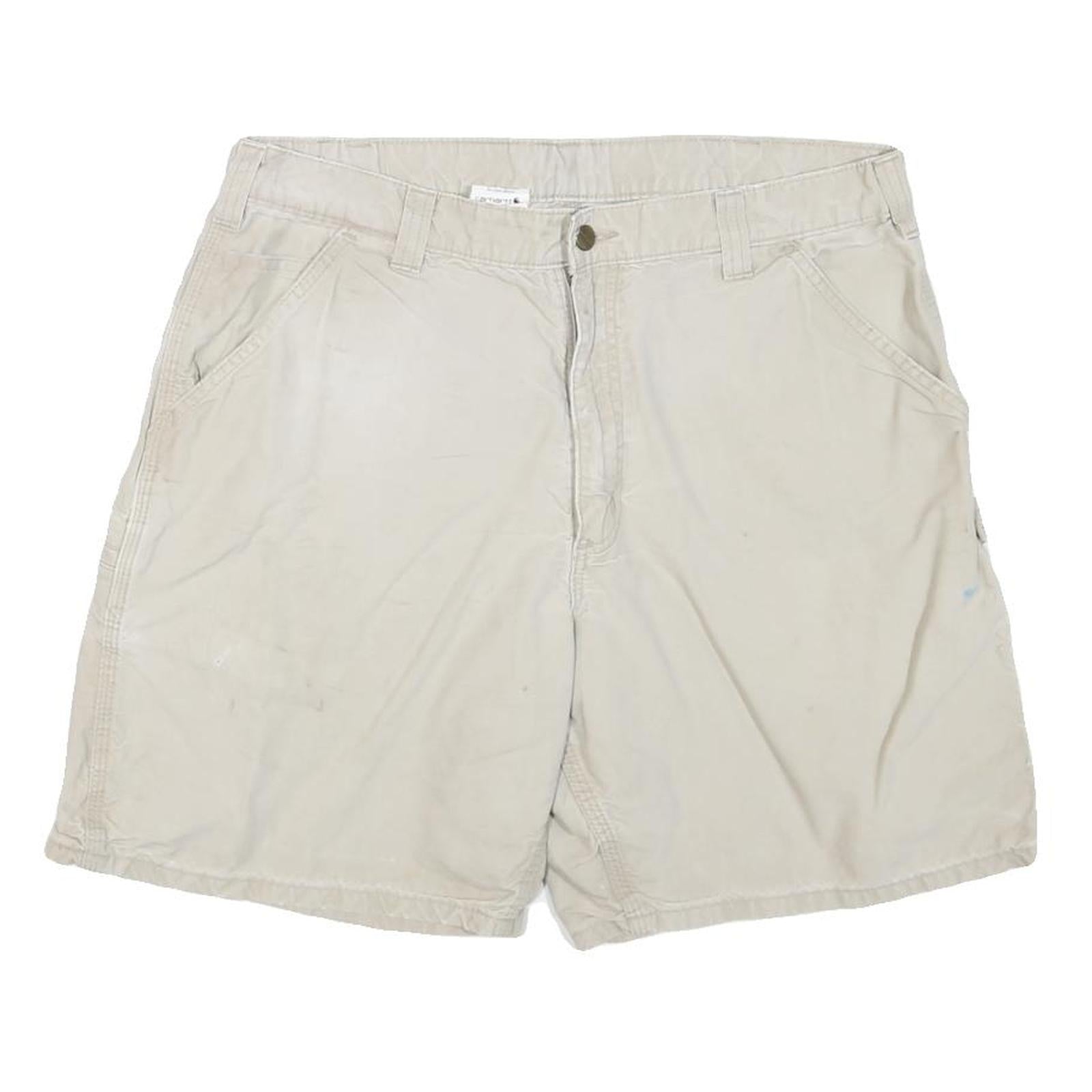 Buy CARHARTT Womens Shorts Beige Casual L W36 Cotton Blend Workwear Refurbished - $36.39 CARHARTT Womens Shorts Beige Casual L W36 Cotton Blend Workwear Refurbished - N/A refurbished available on Cerqular