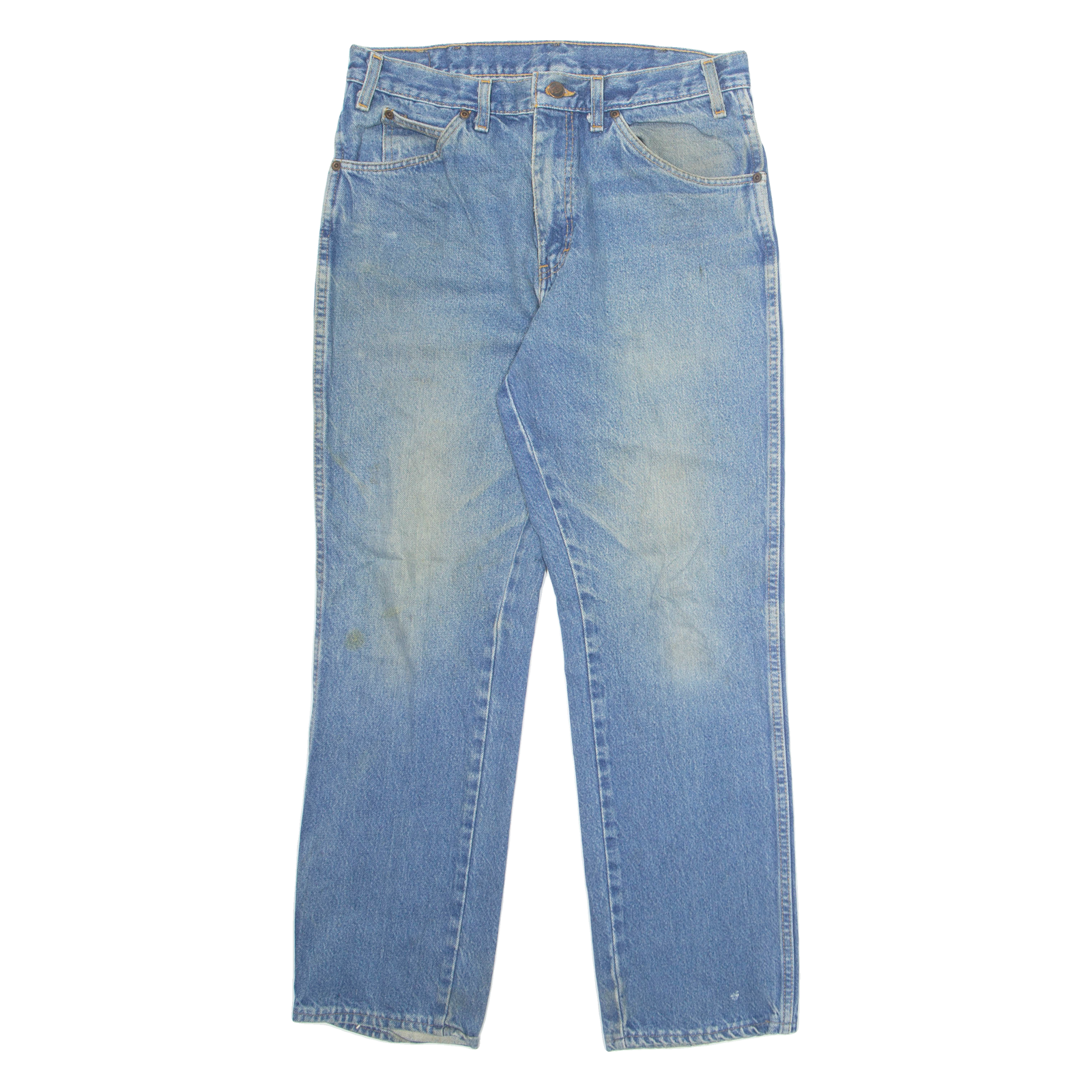 DICKIES Mens Jeans Blue Loose Straight Stone Wash W32 L28 Refurbished - N/A refurbished available on Cerqular