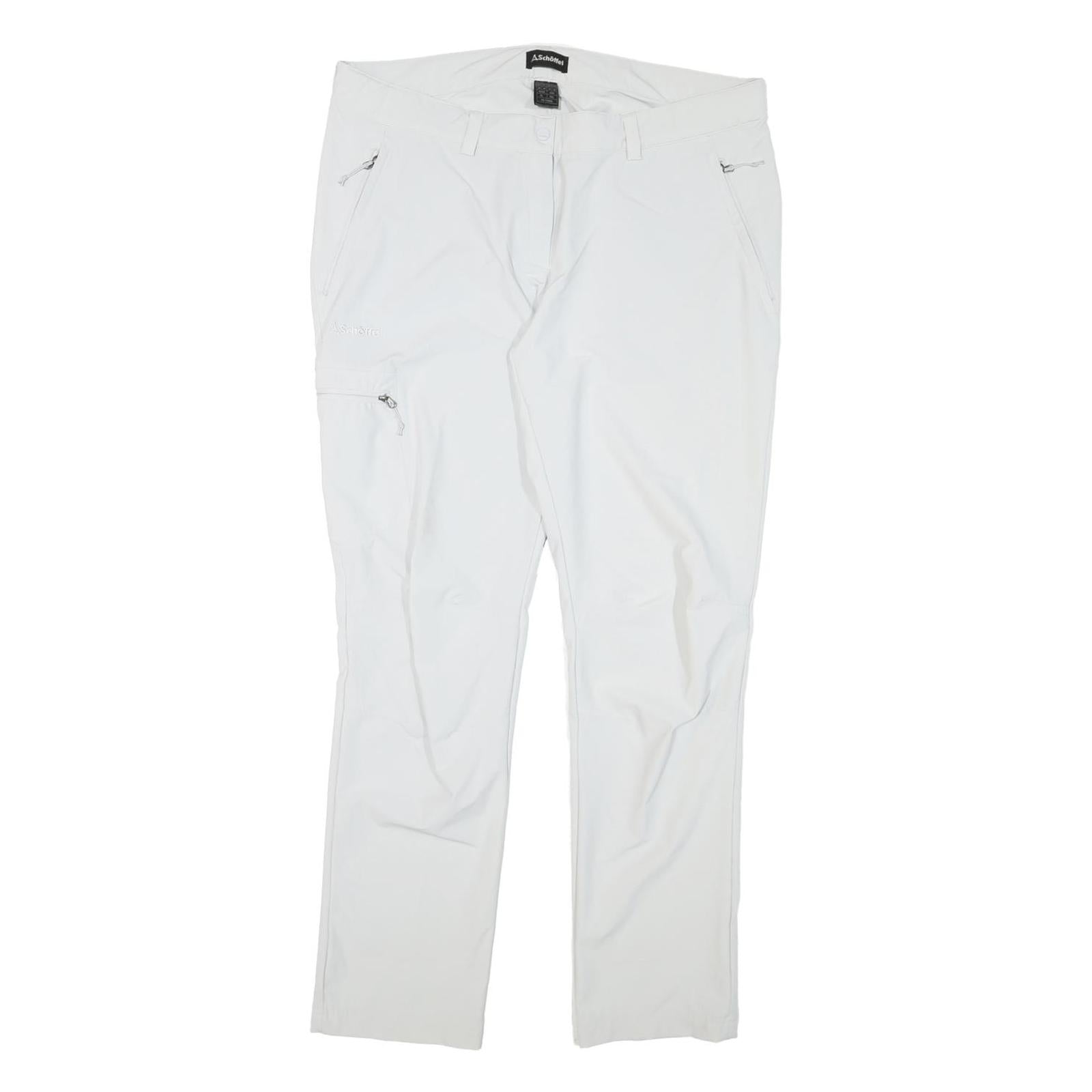 Buy SCHOFFEL Womens White Slim Trousers W36 L30 Lightweight Outdoor Zip Pockets Refurbished - $45.49 SCHOFFEL Womens White Slim Trousers W36 L30 Lightweight Outdoor Zip Pockets Refurbished - N/A refurbished available on Cerqular