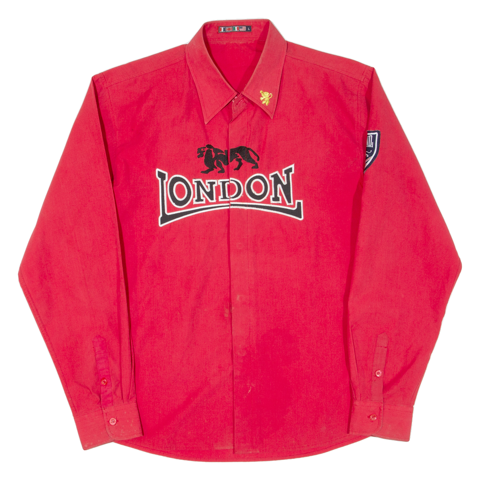 Buy London Mens Plain Shirt Red Long Sleeve L Refurbished - $44.19 London Mens Plain Shirt Red Long Sleeve L Refurbished - N/A refurbished available on Cerqular