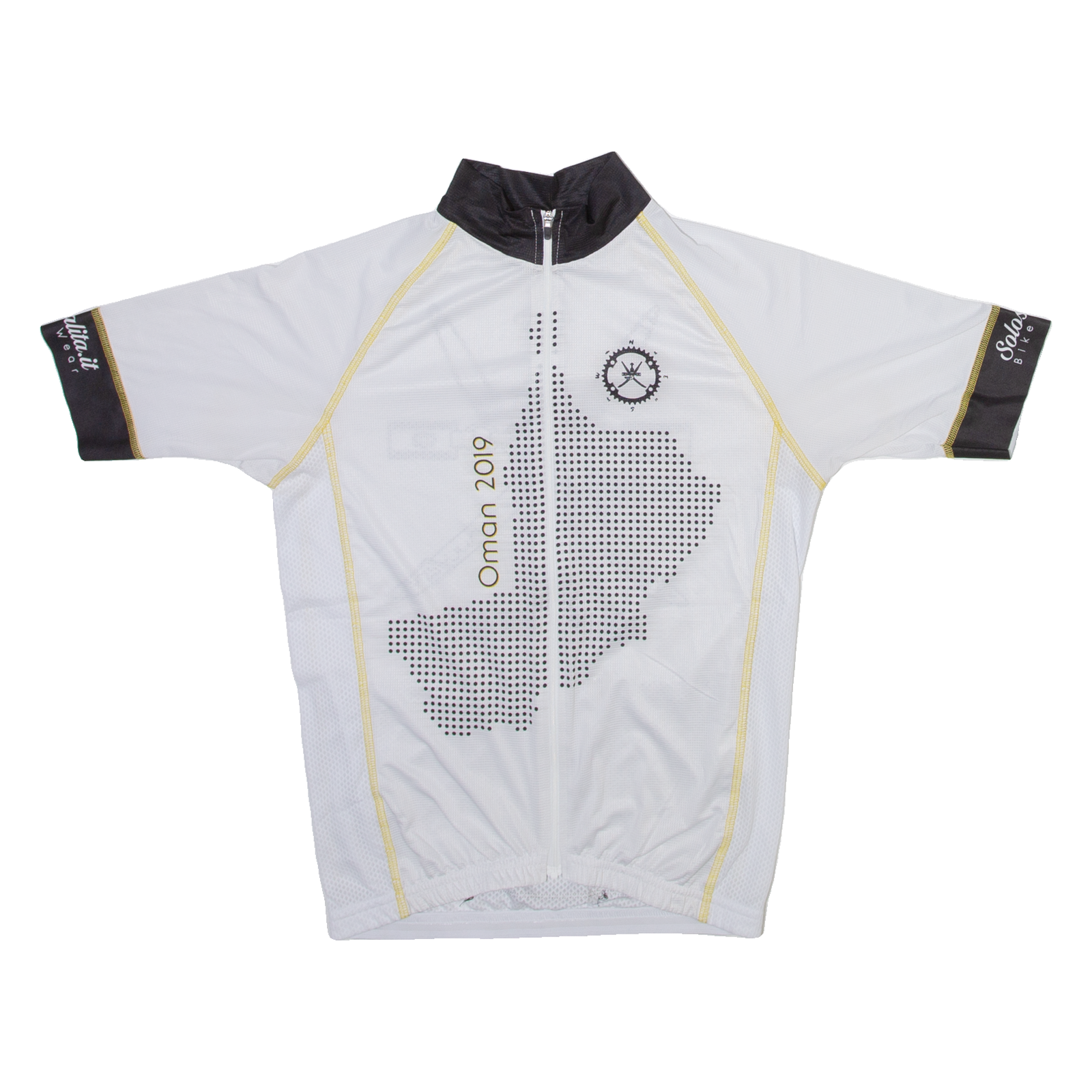 SOLOSALITA Full Zip Mens Jersey White S Refurbished - N/A refurbished available on Cerqular