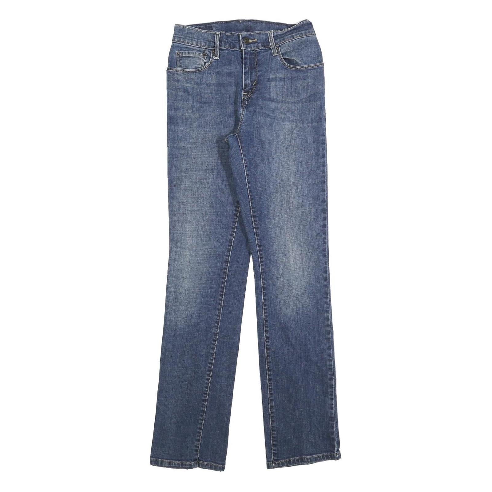 LEVI'S Womens Jeans Blue Regular Straight Denim Medium W27 L32 Classic Cotton Refurbished - N/A refurbished available on Cerqular