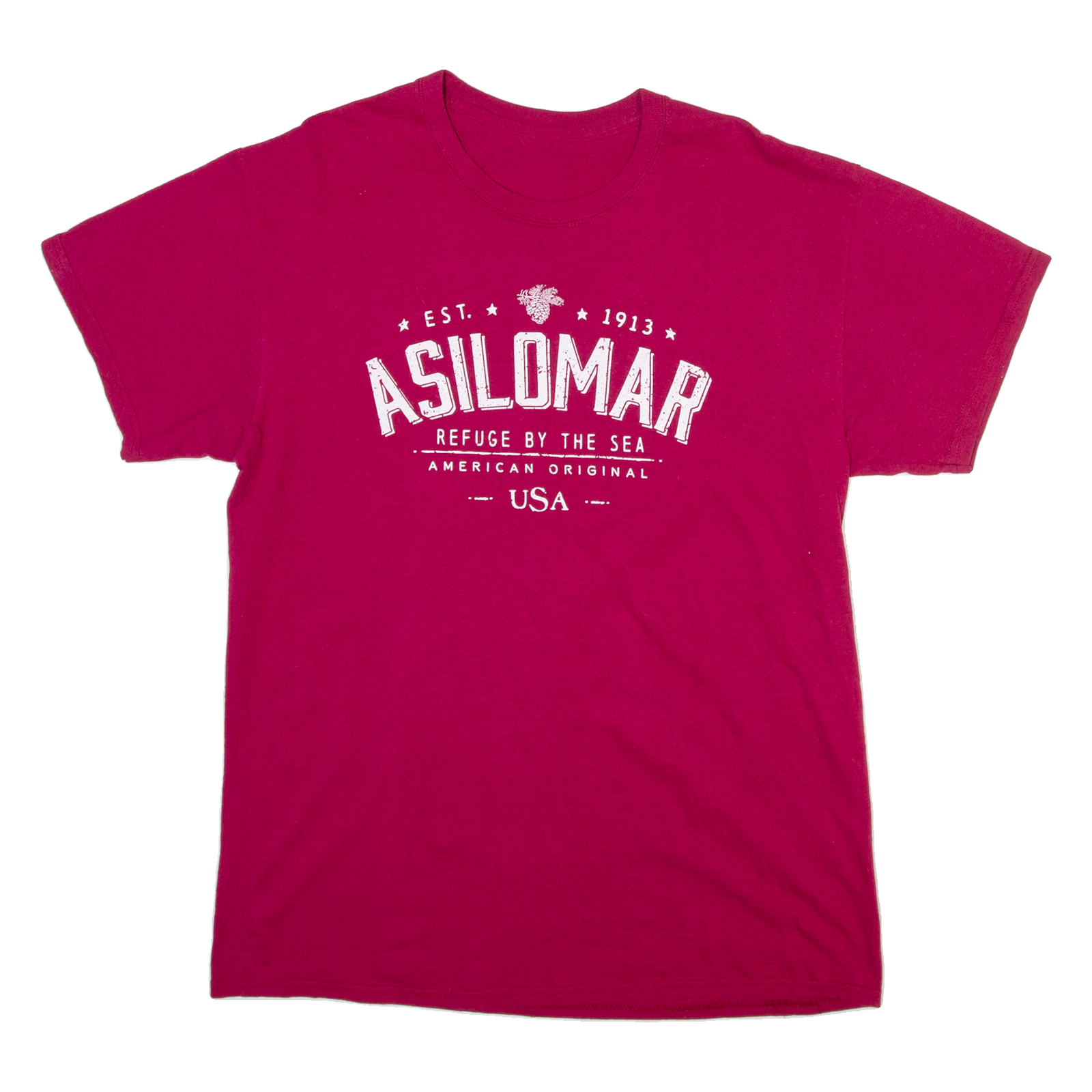 Mens T-Shirt Maroon L Refurbished - N/A refurbished available on Cerqular