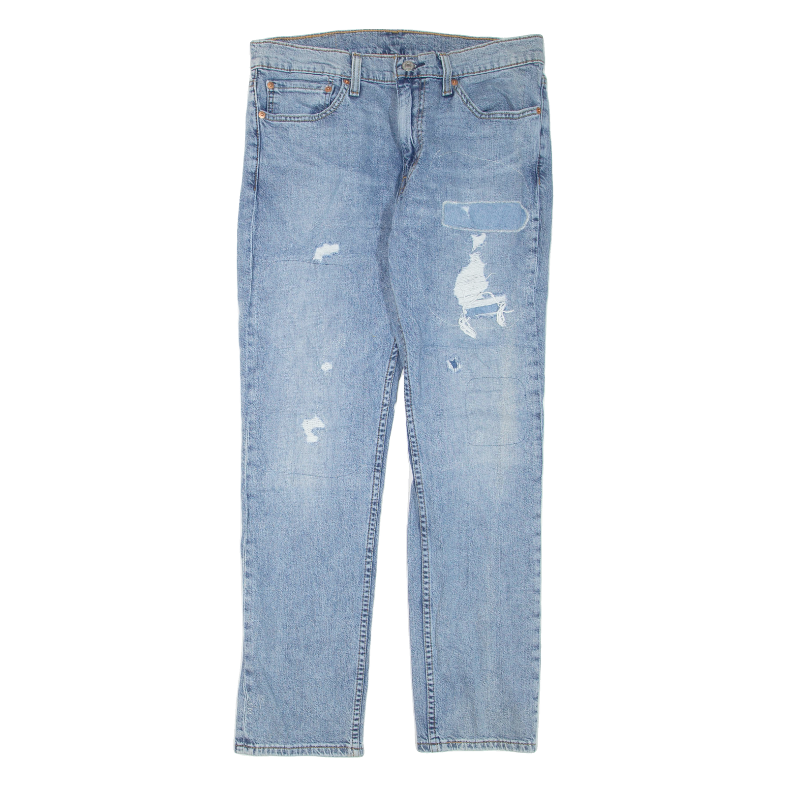 LEVI'S 511 Jeans Mens Blue Slim Straight W33 L32 Refurbished - N/A refurbished available on Cerqular