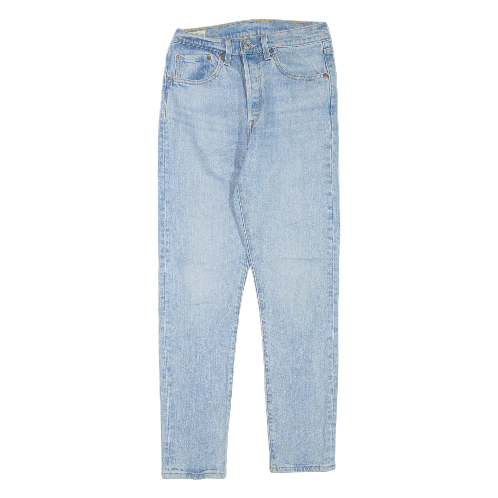 LEVI'S 501 Jeans Womens Blue Regular Straight W26 L28 Refurbished - N/A refurbished available on Cerqular