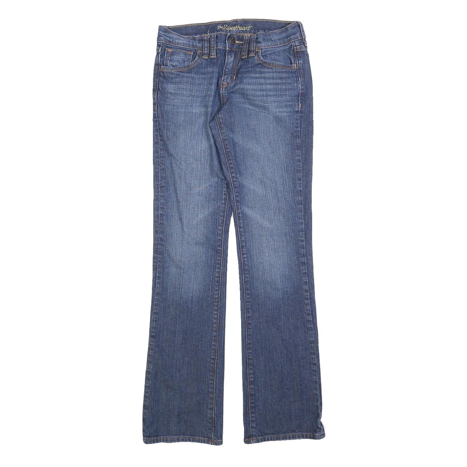 OLD NAVY Womens Blue Slim Bootcut Denim Medium W25 L30 Stretch Comfort Jeans Refurbished - N/A refurbished available on Cerqular