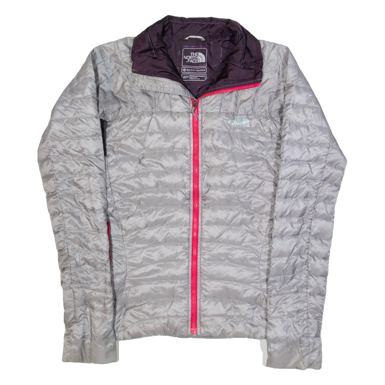 THE NORTH FACE Summit Series Womens Puffer Jacket Grey XS Refurbished - N/A refurbished available on Cerqular