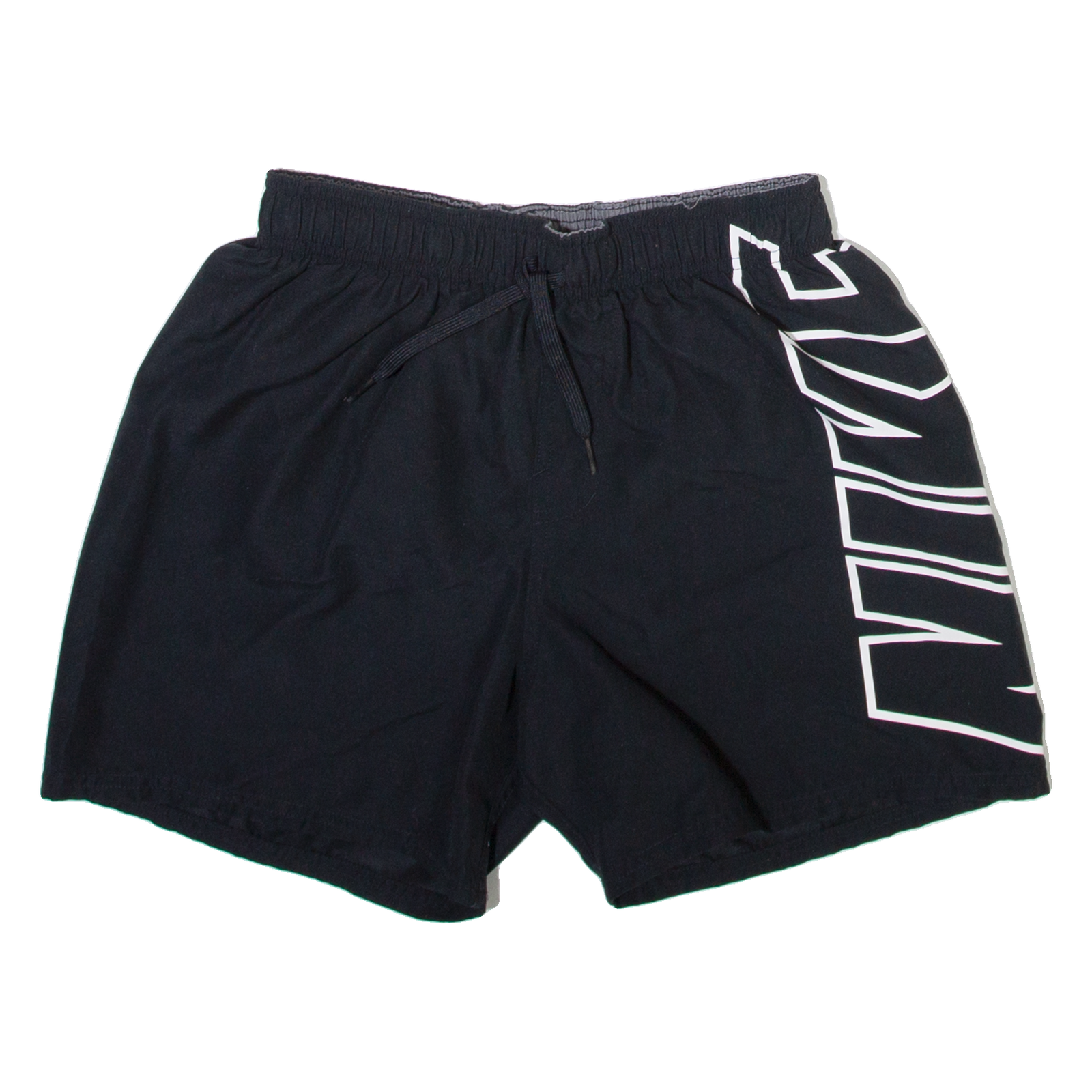 NIKE Mens Sports Shorts Black Relaxed S W24 Refurbished - N/A refurbished available on Cerqular