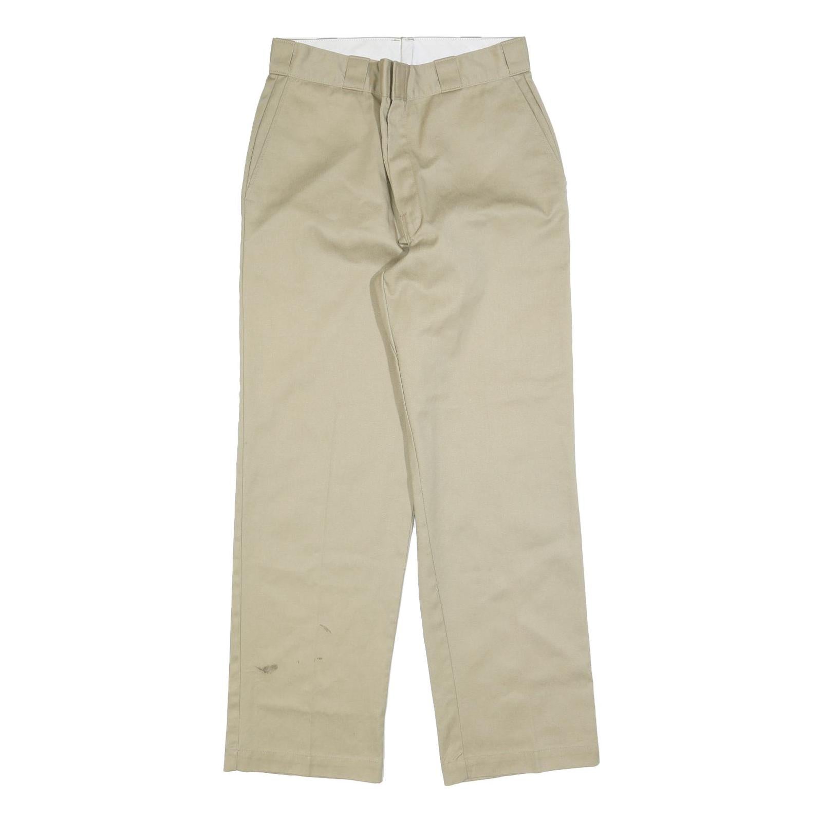Buy DICKIES Mens Regular Beige Cotton Blend Trousers W33 L32 Zip Closure Straight Refurbished - $37.69 DICKIES Mens Regular Beige Cotton Blend Trousers W33 L32 Zip Closure Straight Refurbished - N/A refurbished available on Cerqular