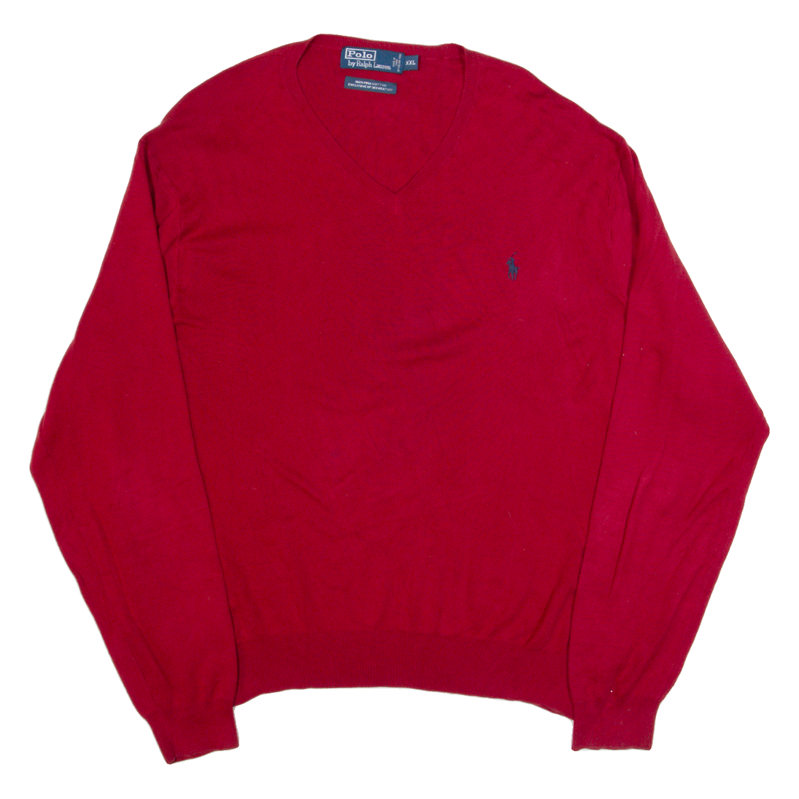 Buy POLO RALPH LAUREN Mens Jumper Red V-Neck Tight Knit 2XL Refurbished - $40.29 POLO RALPH LAUREN Mens Jumper Red V-Neck Tight Knit 2XL Refurbished - N/A refurbished available on Cerqular
