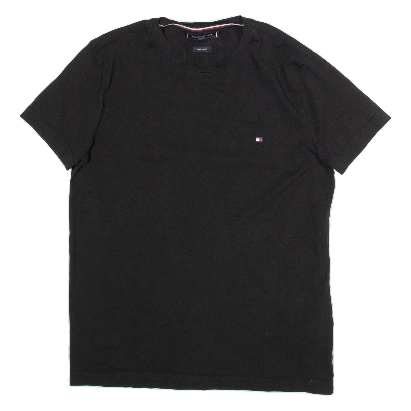 TOMMY HILFIGER Extra Slim Fit Mens T-Shirt Black M Refurbished - N/A refurbished available on Cerqular