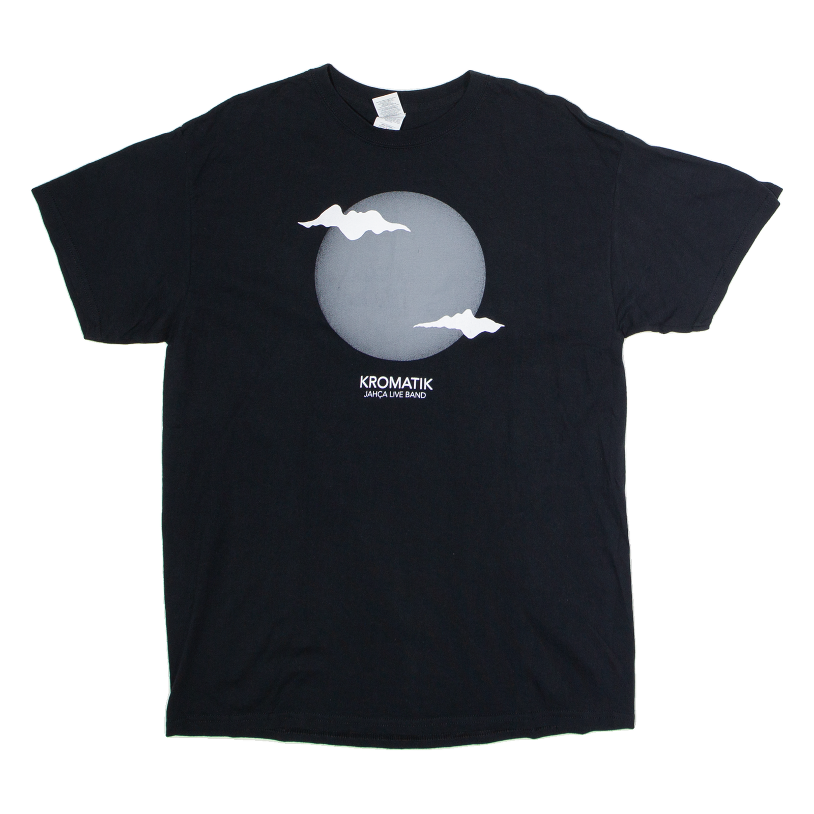 GILDAN Kromatika Jahca Live Band Mens Band T-Shirt Black Crew Neck L Refurbished - N/A refurbished available on Cerqular
