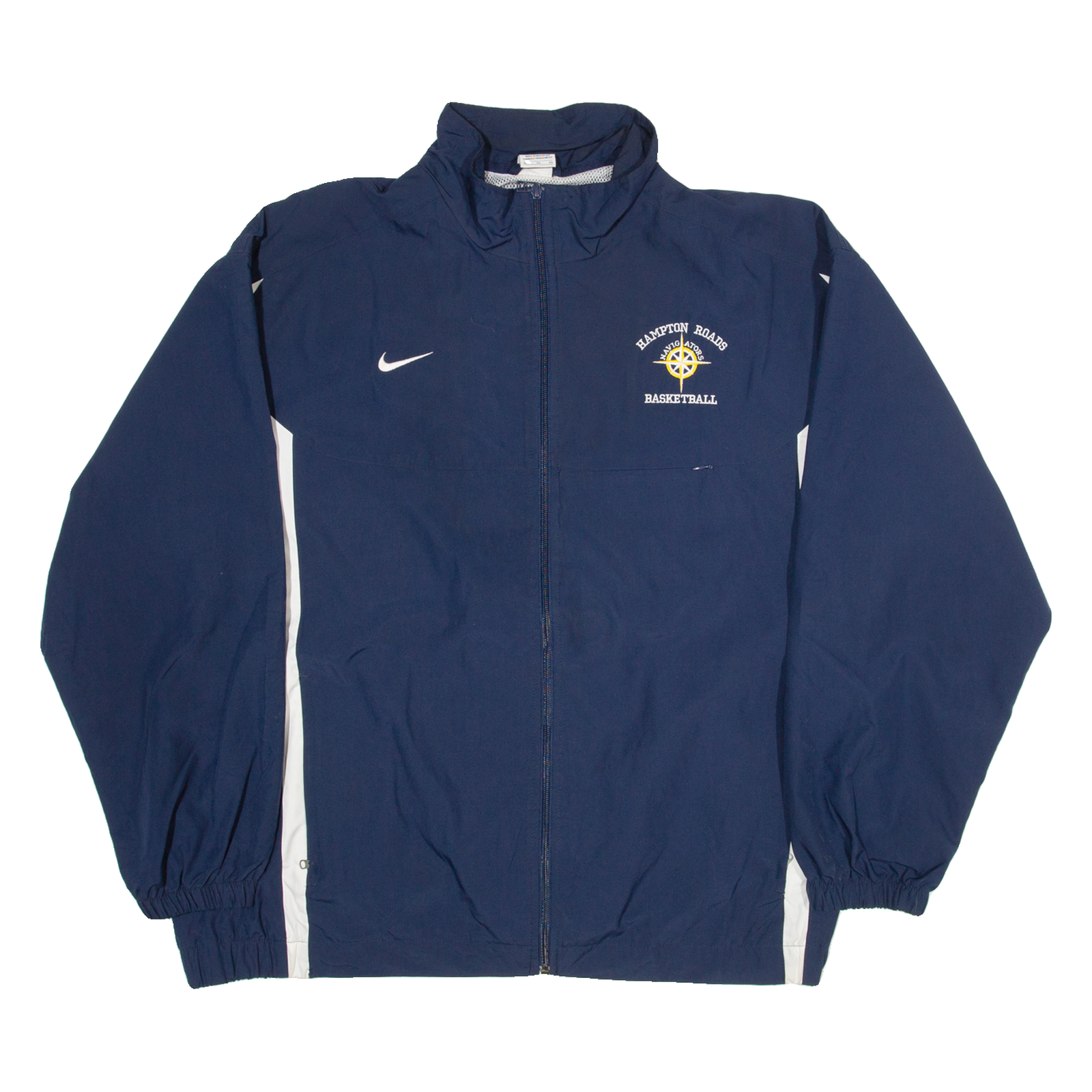 NIKE Hampton Roads Basketball Mens Track Jacket Blue USA XL Refurbished - N/A refurbished available on Cerqular