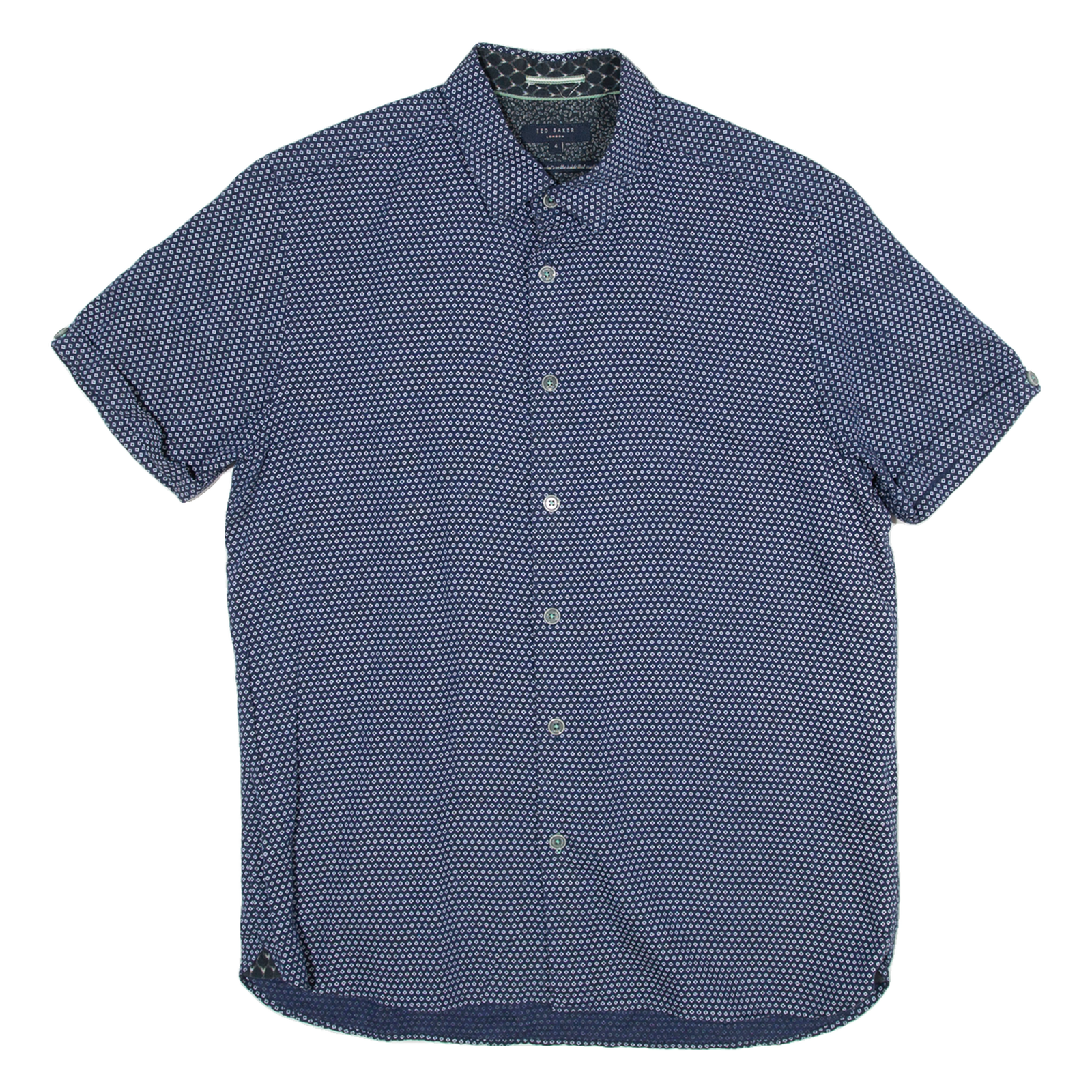 TED BAKER Mens Shirt Blue M Refurbished - N/A refurbished available on Cerqular
