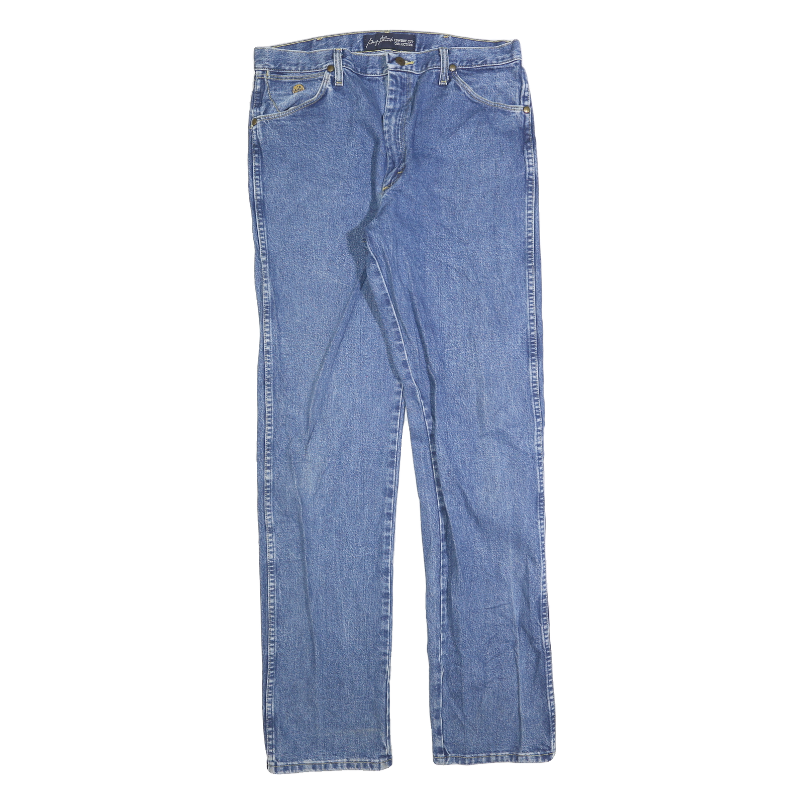 Buy WRANGLER Mens Regular Blue Denim Classic Jeans Zip W35 L36 Relaxed Fit Refurbished - $28.59 WRANGLER Mens Regular Blue Denim Classic Jeans Zip W35 L36 Relaxed Fit Refurbished - N/A refurbished available on Cerqular