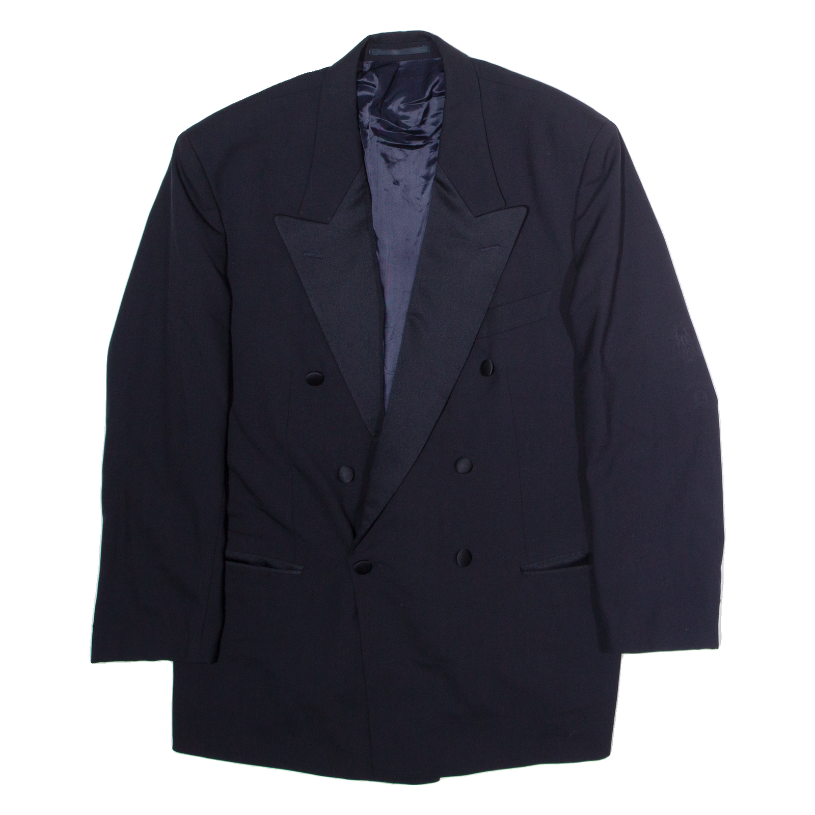 BOSS Mens Blazer Jacket Blue Wool L Refurbished - N/A refurbished available on Cerqular