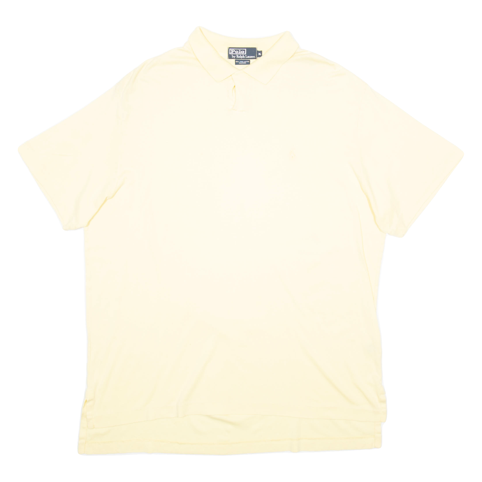 POLO RALPH LAUREN Mens Polo Shirt Yellow Short Sleeve XL Refurbished - N/A refurbished available on Cerqular