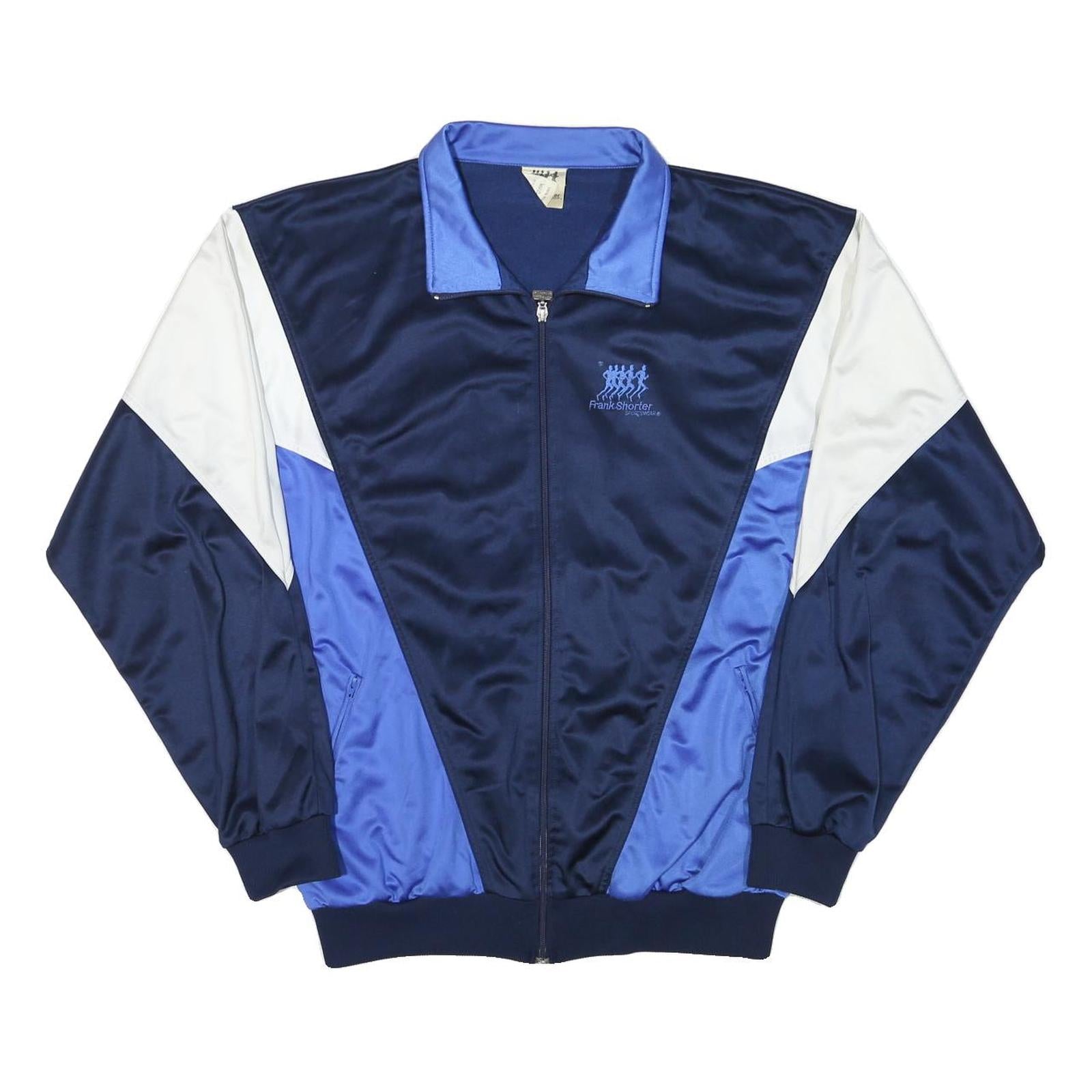 Buy FRANK SHORTER Mens Navy & Blue Sports Jacket XL Polyester Blend Zip Track Top Refurbished - $32.49 FRANK SHORTER Mens Navy & Blue Sports Jacket XL Polyester Blend Zip Track Top Refurbished - N/A refurbished available on Cerqular
