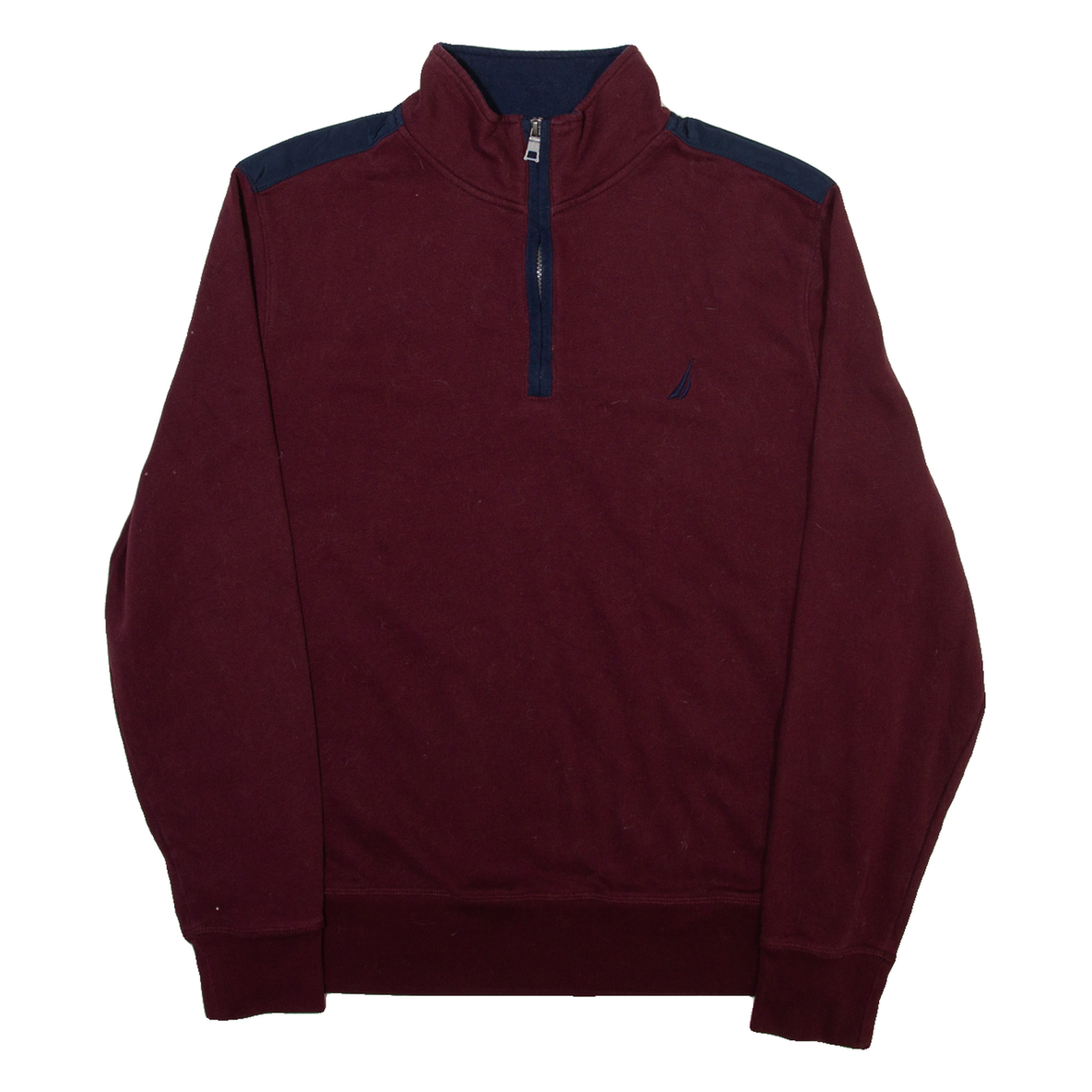 Buy NAUTICA Mens Sweatshirt Maroon 1/4 Zip L Refurbished - $28.59 NAUTICA Mens Sweatshirt Maroon 1/4 Zip L Refurbished - N/A refurbished available on Cerqular