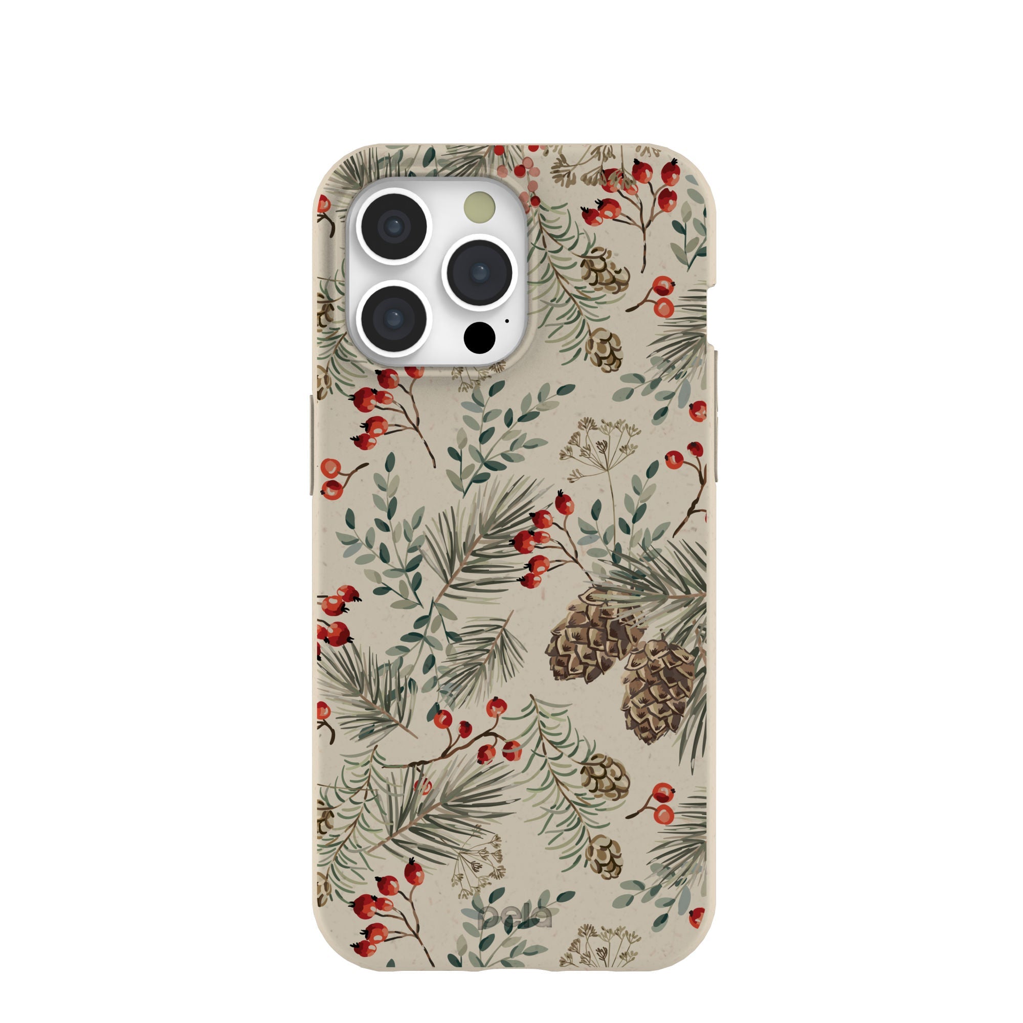 London Fog Winter Spice iPhone 15 Pro Max Case Refurbished - Pela Case refurbished available on Cerqular