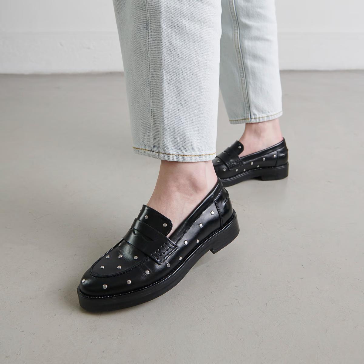 Buy 225- Mirnou Cuir Noir | Color: NOIR | Size: 36 Refurbished - $229.68 225- Mirnou Cuir Noir | Color: NOIR | Size: 36 Refurbished - Rue Madame is a known brand, and the standardized name is " refurbished available on Cerqular