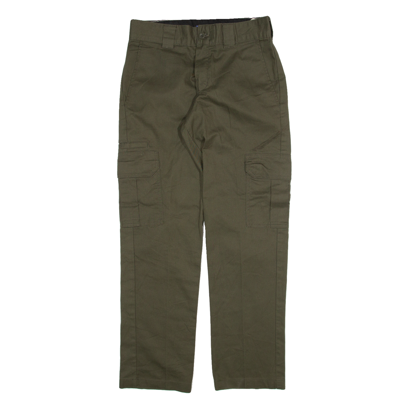 DICKIES Cargo Mens Trousers Green Slim Straight W29 L30 Refurbished - N/A refurbished available on Cerqular