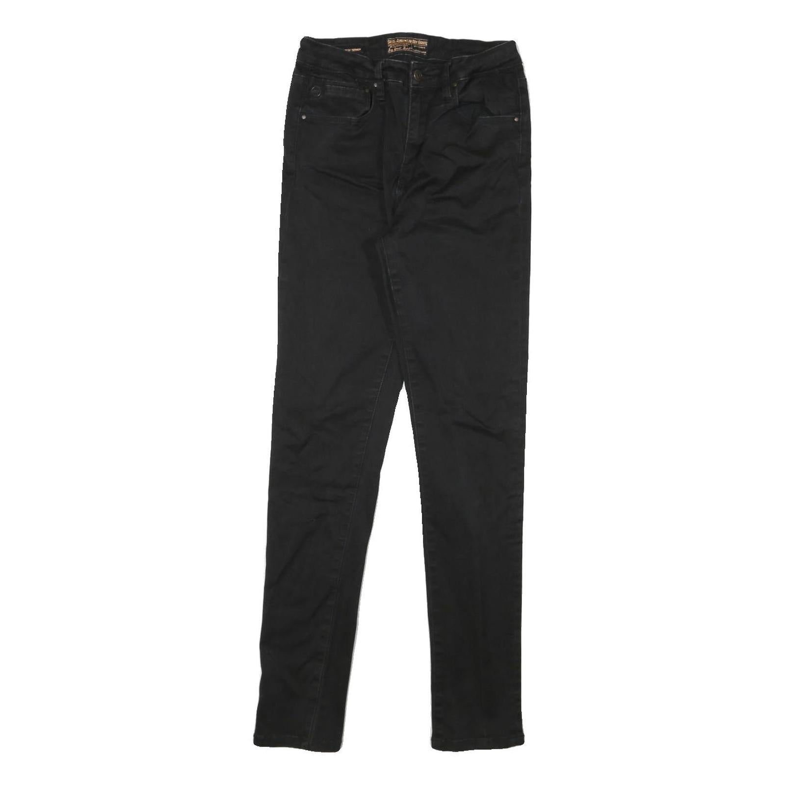 DIESEL Womens Jeans Black Slim Skinny Denim Woven W24 L28 Zip Cotton Blend Refurbished - N/A refurbished available on Cerqular