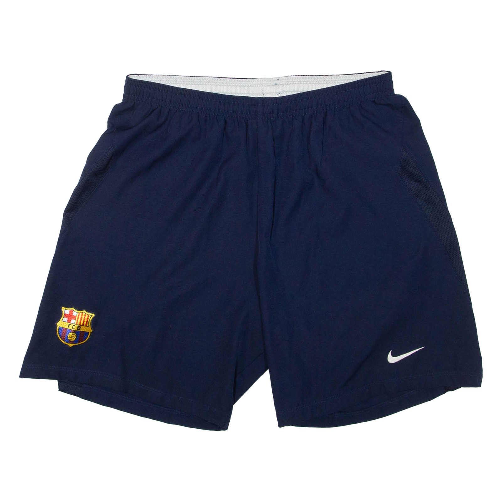 Buy NIKE FC Barcelona Mens Sports Shorts Blue L W28 Refurbished - $50.69 NIKE FC Barcelona Mens Sports Shorts Blue L W28 Refurbished - N/A refurbished available on Cerqular