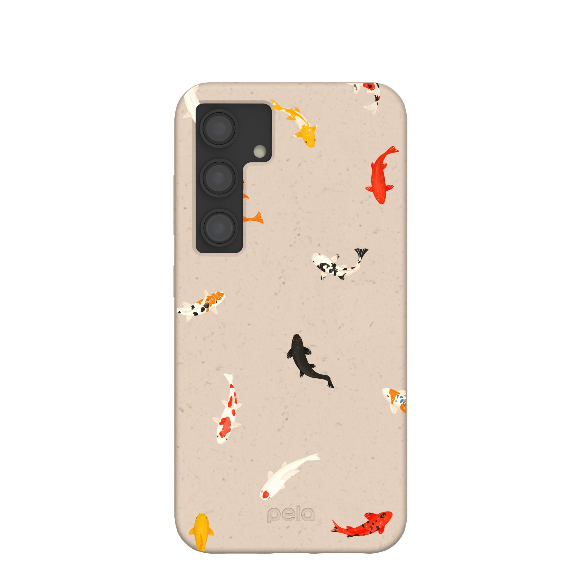 Seashell Lil Koi Samsung Galaxy S24 Case Refurbished - Pela Case refurbished available on Cerqular
