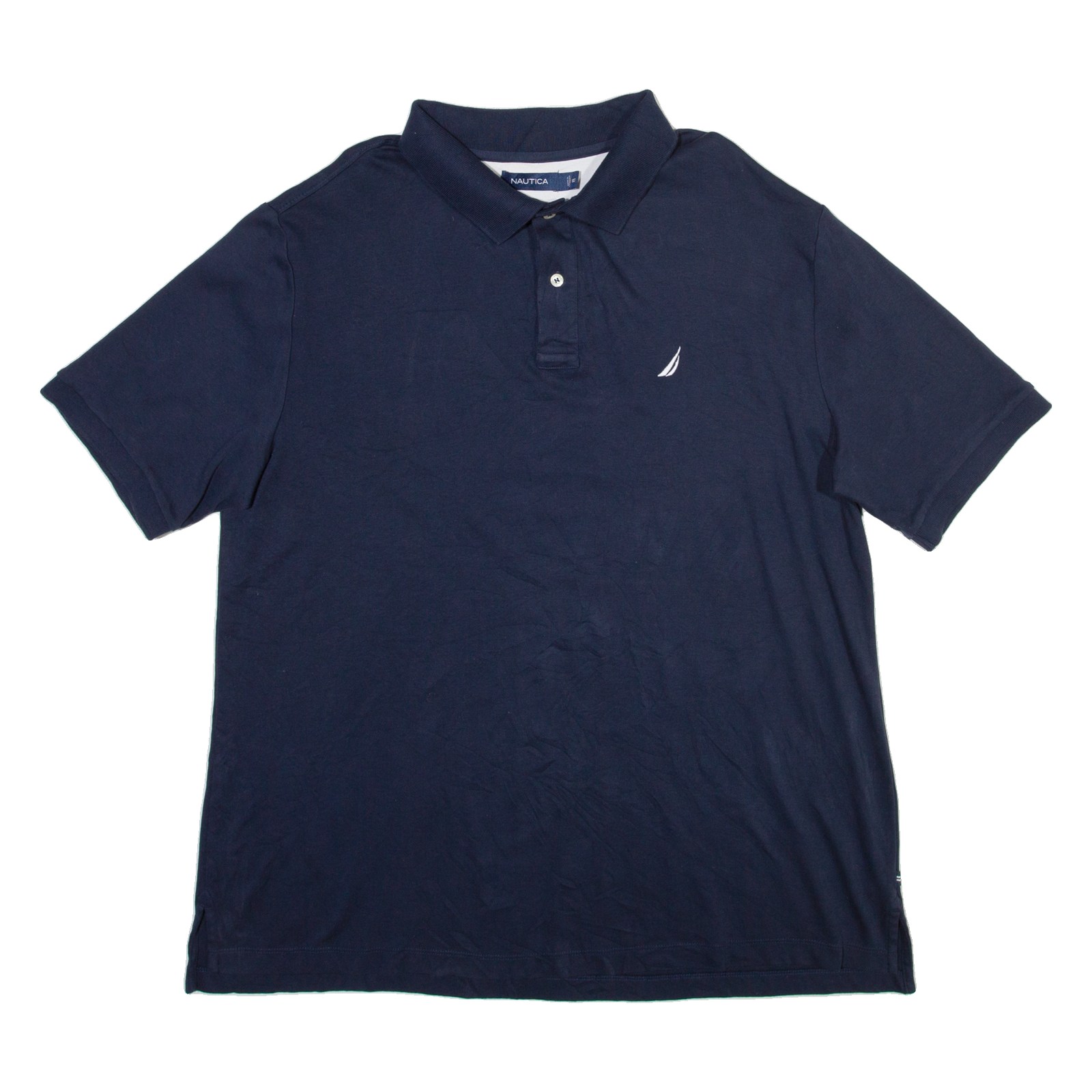 NAUTICA Mens Polo Shirt Blue 2XL Refurbished - N/A refurbished available on Cerqular