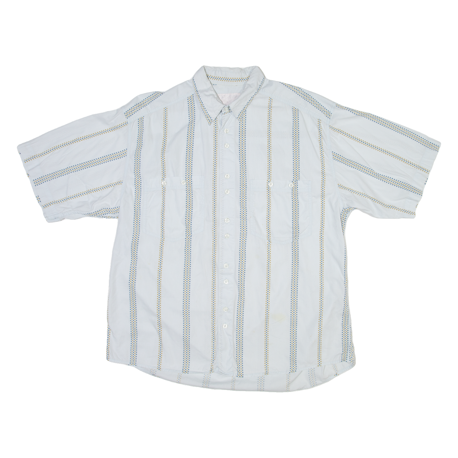 Buy Mens Shirt Blue Striped M Refurbished - $16.89 Mens Shirt Blue Striped M Refurbished - N/A refurbished available on Cerqular
