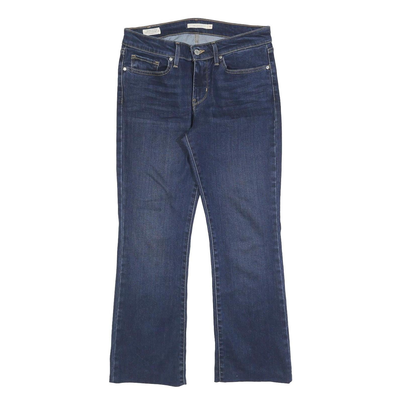 LEVI'S 715 Womens Jeans Blue Regular Bootcut Denim Medium Wash W30 L27 Classic Refurbished - N/A refurbished available on Cerqular