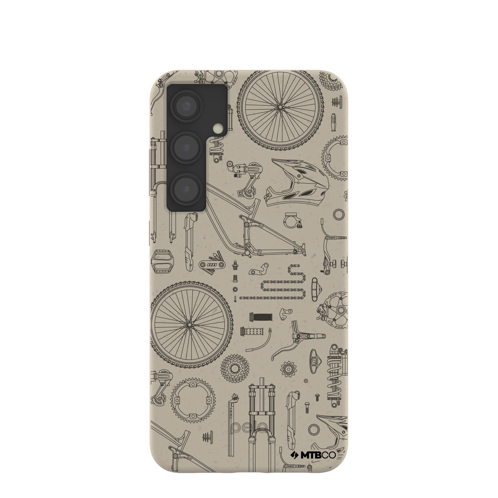 London Fog Changing Gears MTBCO Samsung Galaxy S24+(Plus) Case Refurbished - Pela Case refurbished available on Cerqular