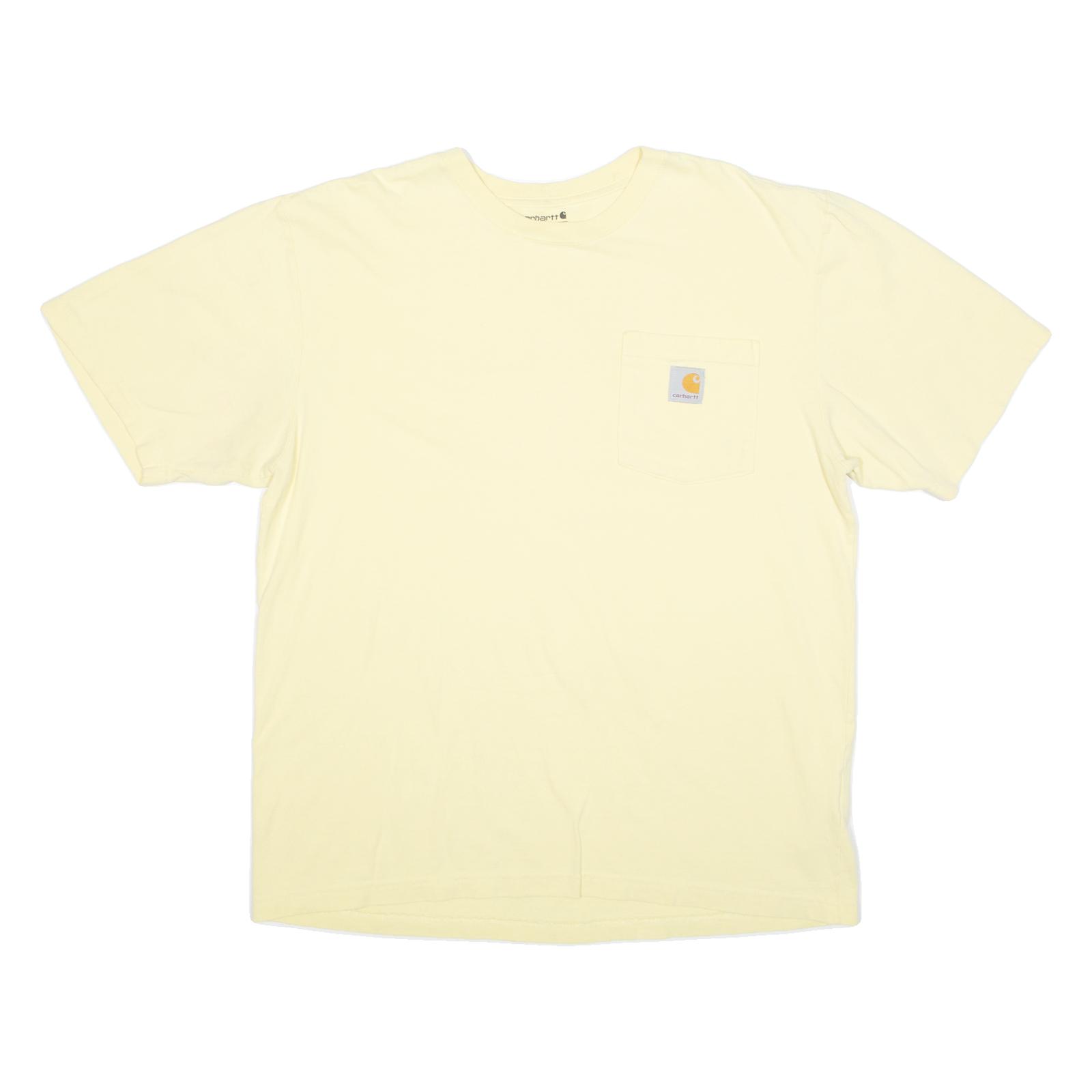 CARHARTT Mens T-Shirt Yellow M Refurbished - N/A refurbished available on Cerqular