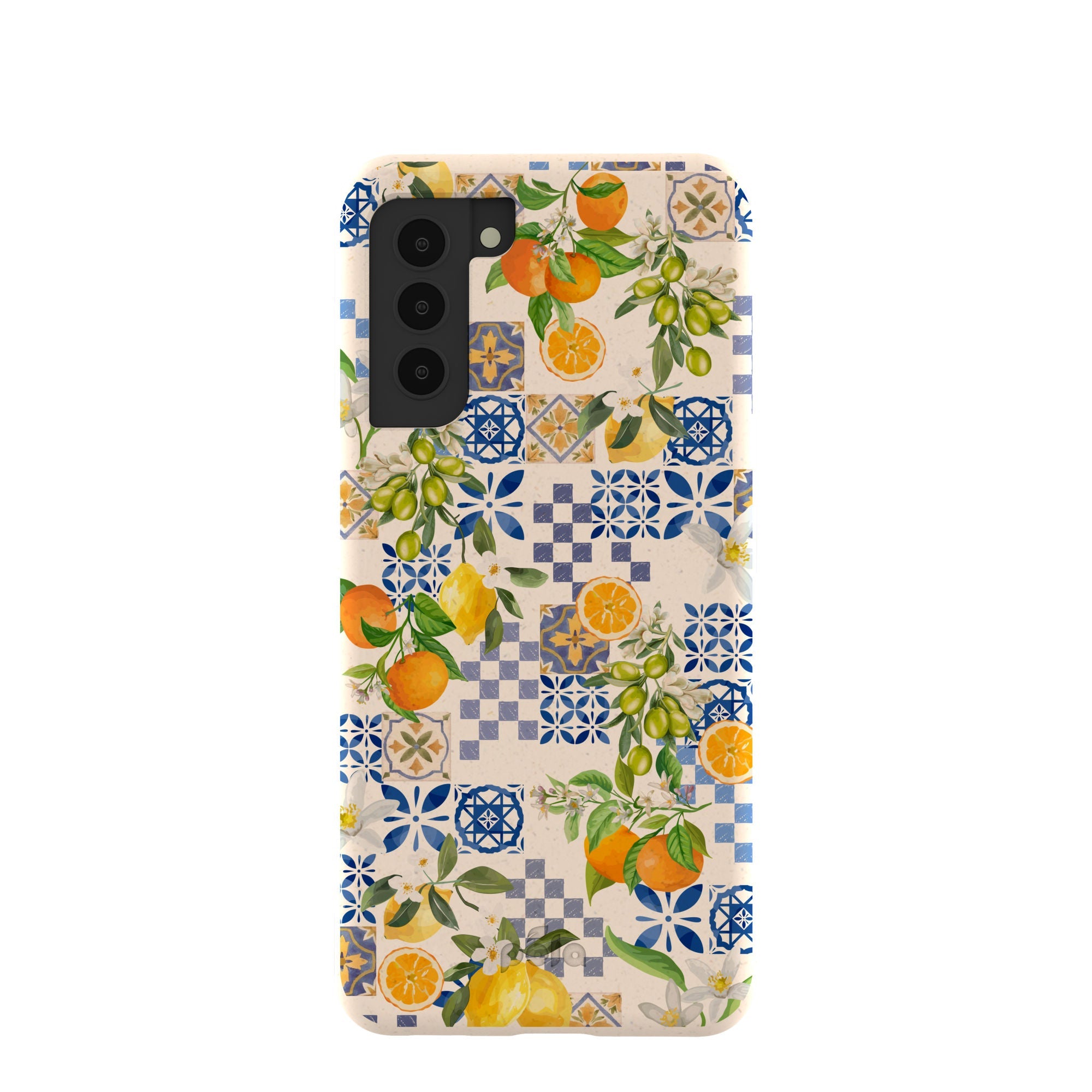 Seashell Amalfi Fruits Samsung Galaxy S21 Case Refurbished - Pela Case refurbished available on Cerqular