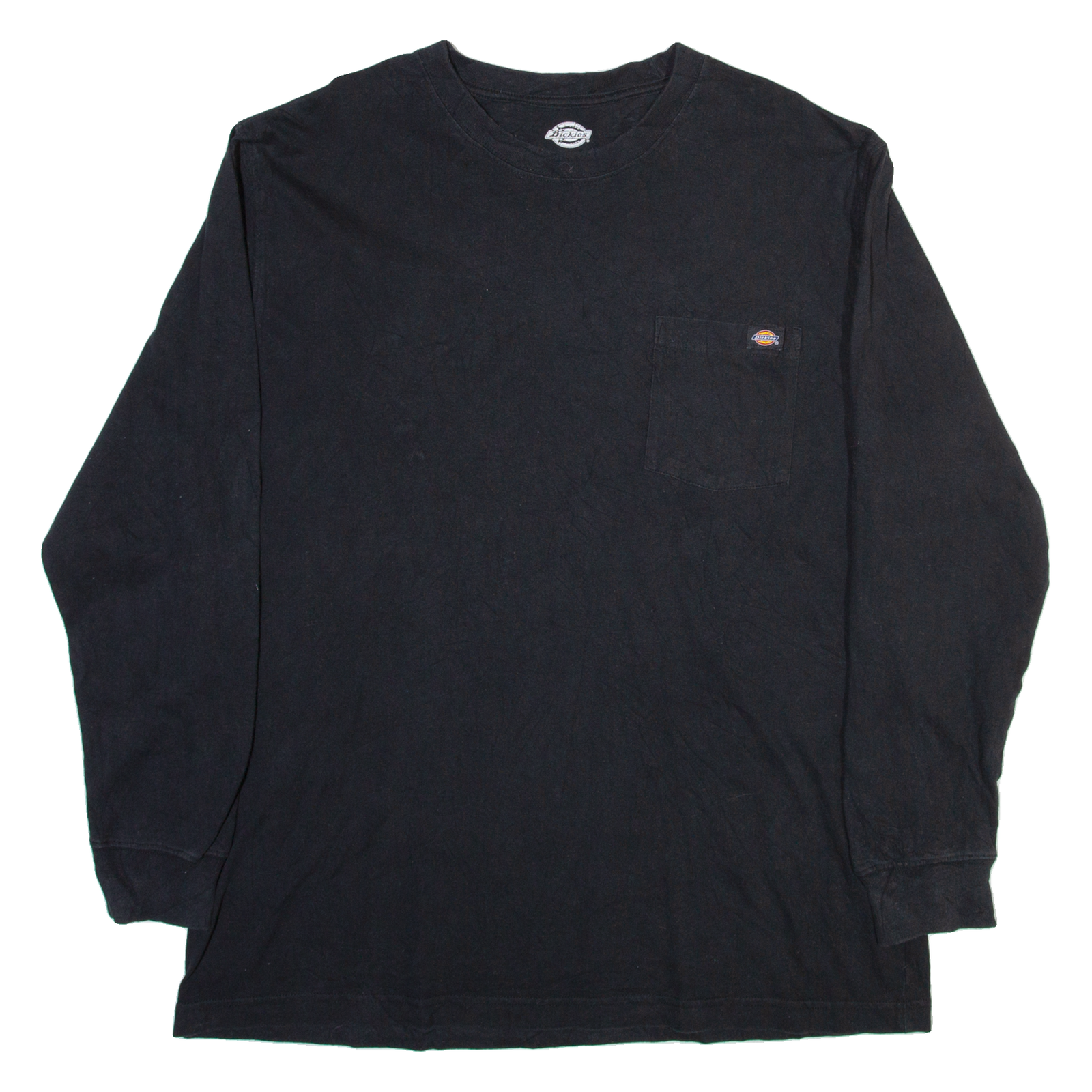 DICKIES Mens T-Shirt Black Long Sleeve XL Refurbished - N/A refurbished available on Cerqular
