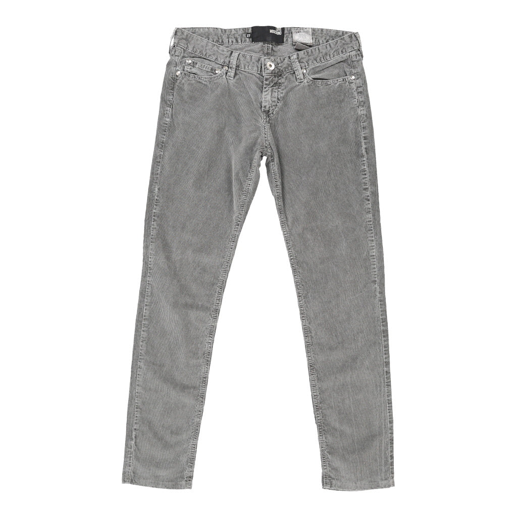 Love Moschino Jeans - 32W UK 10 Grey Cotton | Size: UK 10 Refurbished - N/A (Preloved Designer is not a specific brand, it refurbished available on Cerqular