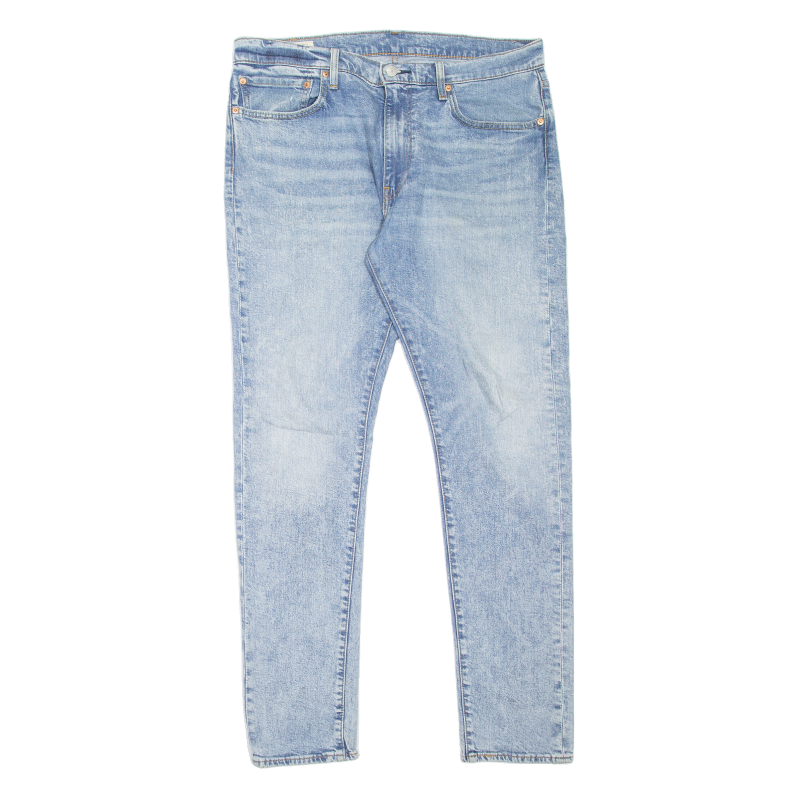 LEVI'S 512 BIG E Jeans Mens Blue Slim Tapered Stone Wash W36 L34 Refurbished - N/A refurbished available on Cerqular