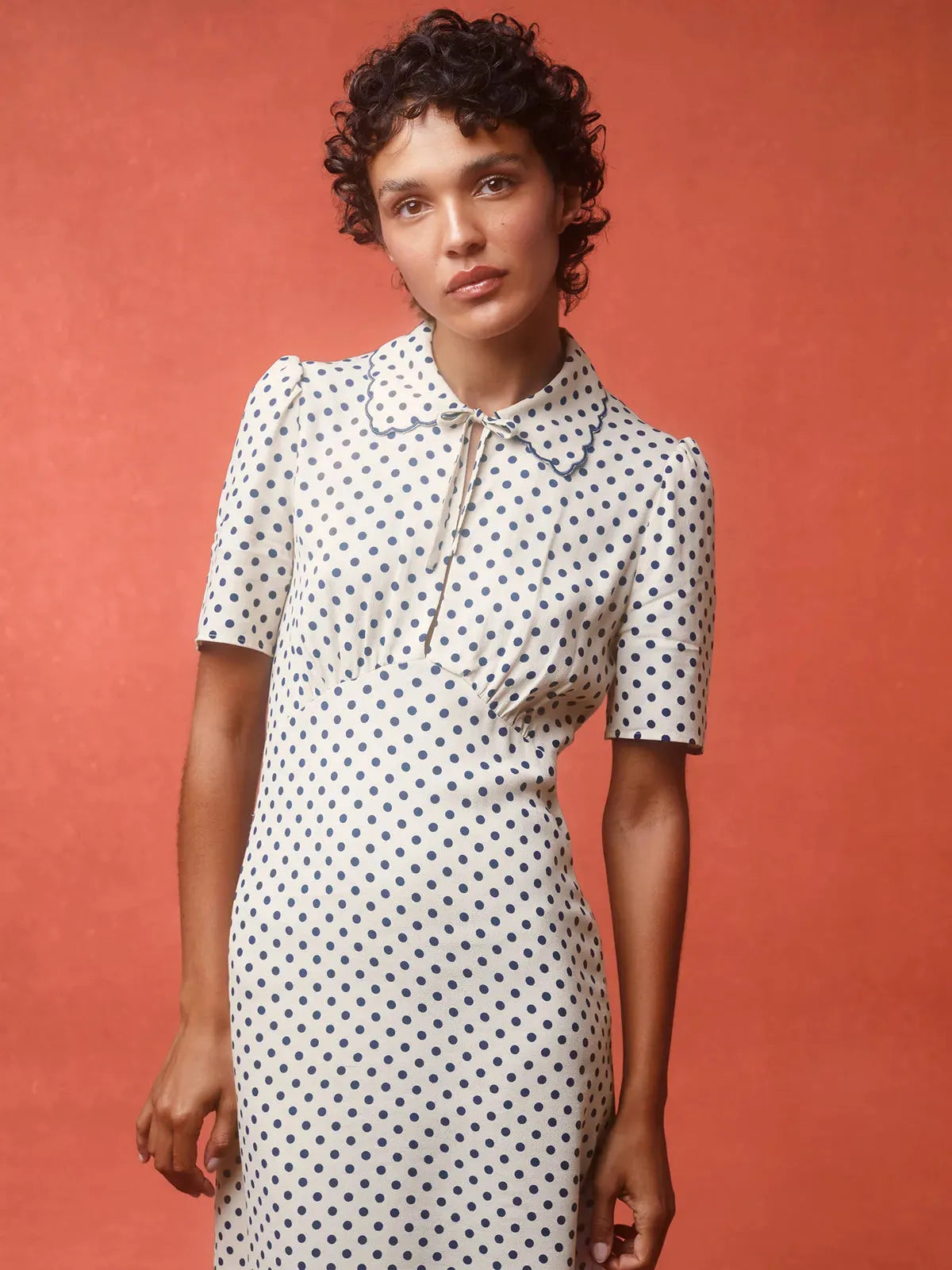 Dress Sheila Beige | Color: BEIGE | Size: FR-34 Refurbished - Rue Madame is a known brand, and the standardized name is " refurbished available on Cerqular
