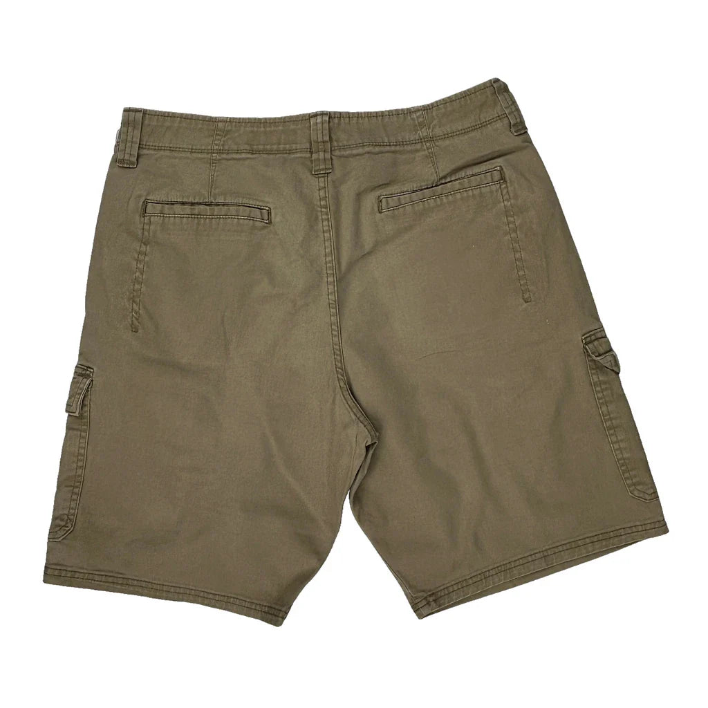 Buy Wrangler Cargo Shorts - 32W 10L Khaki Cotton Refurbished - $39.85 Wrangler Cargo Shorts - 32W 10L Khaki Cotton Refurbished - Thrifted (note: this is a term often used to describe second- refurbished available on Cerqular