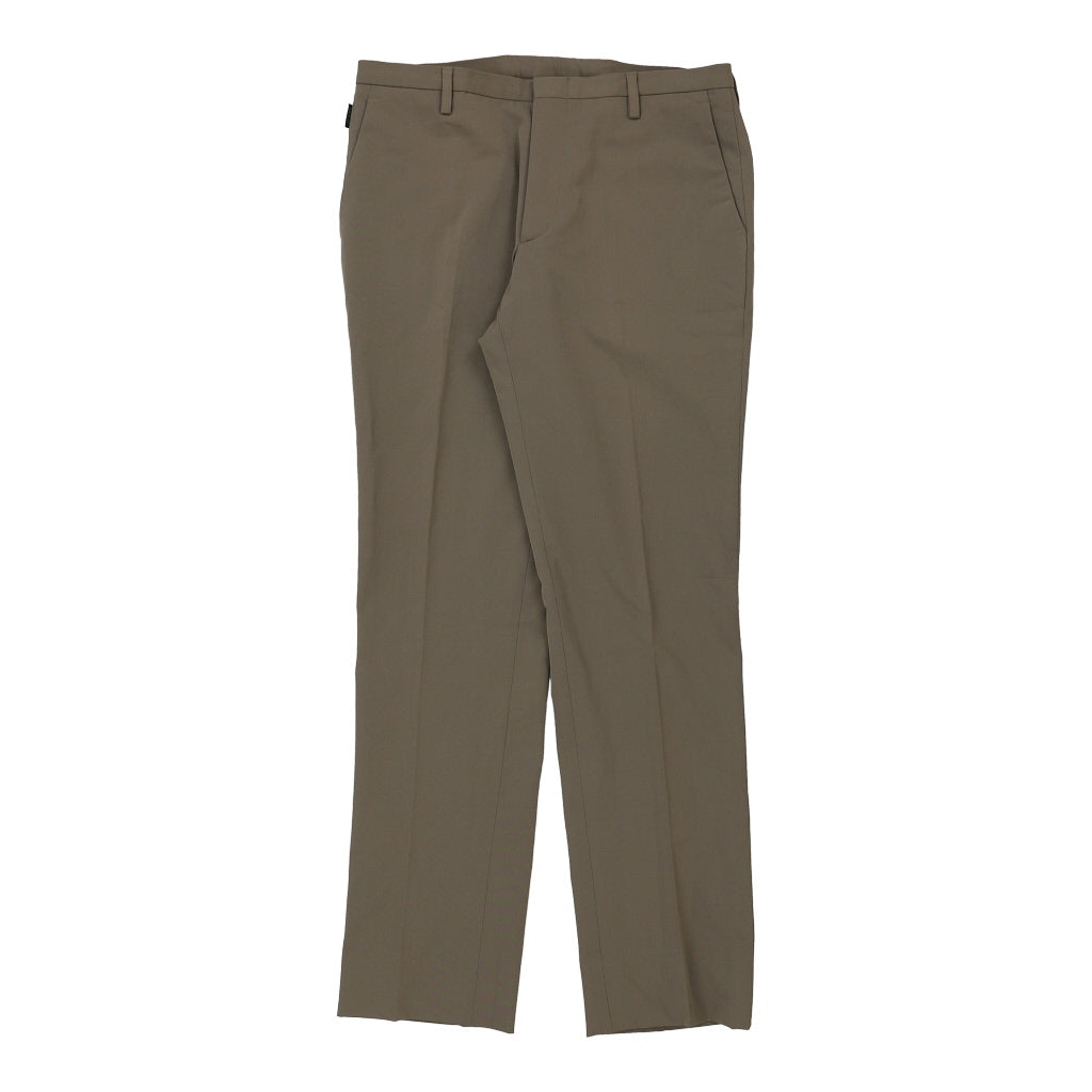 Buy Guess Trousers - 32W 33L Khaki Cotton Blend Refurbished - $16.87 Guess Trousers - 32W 33L Khaki Cotton Blend Refurbished - Thrifted (note: this is a term often used to describe second- refurbished available on Cerqular