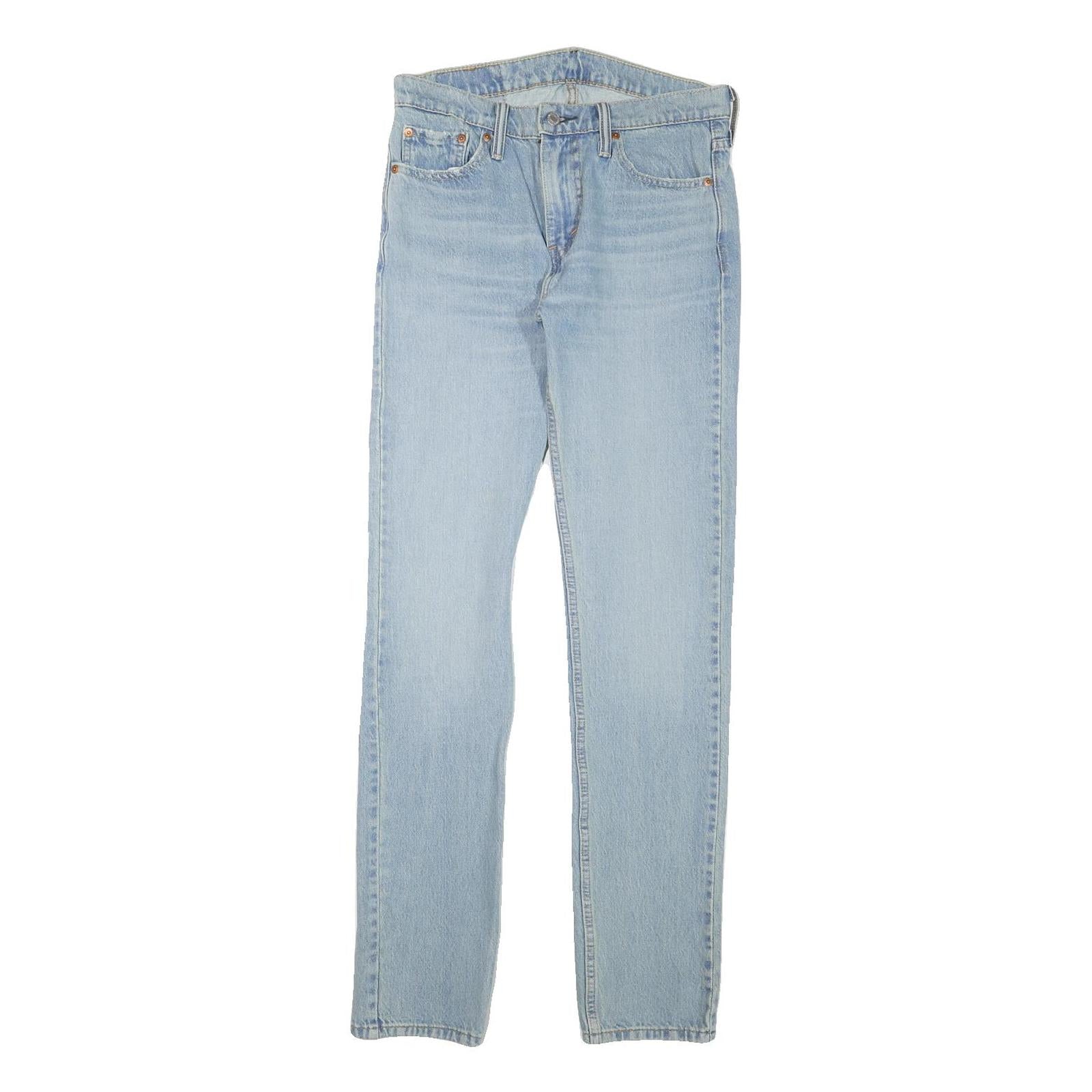 LEVI'S Mens Jeans Blue Slim Skinny Denim Light W29 L32 Zip Cotton Blend Refurbished - N/A refurbished available on Cerqular