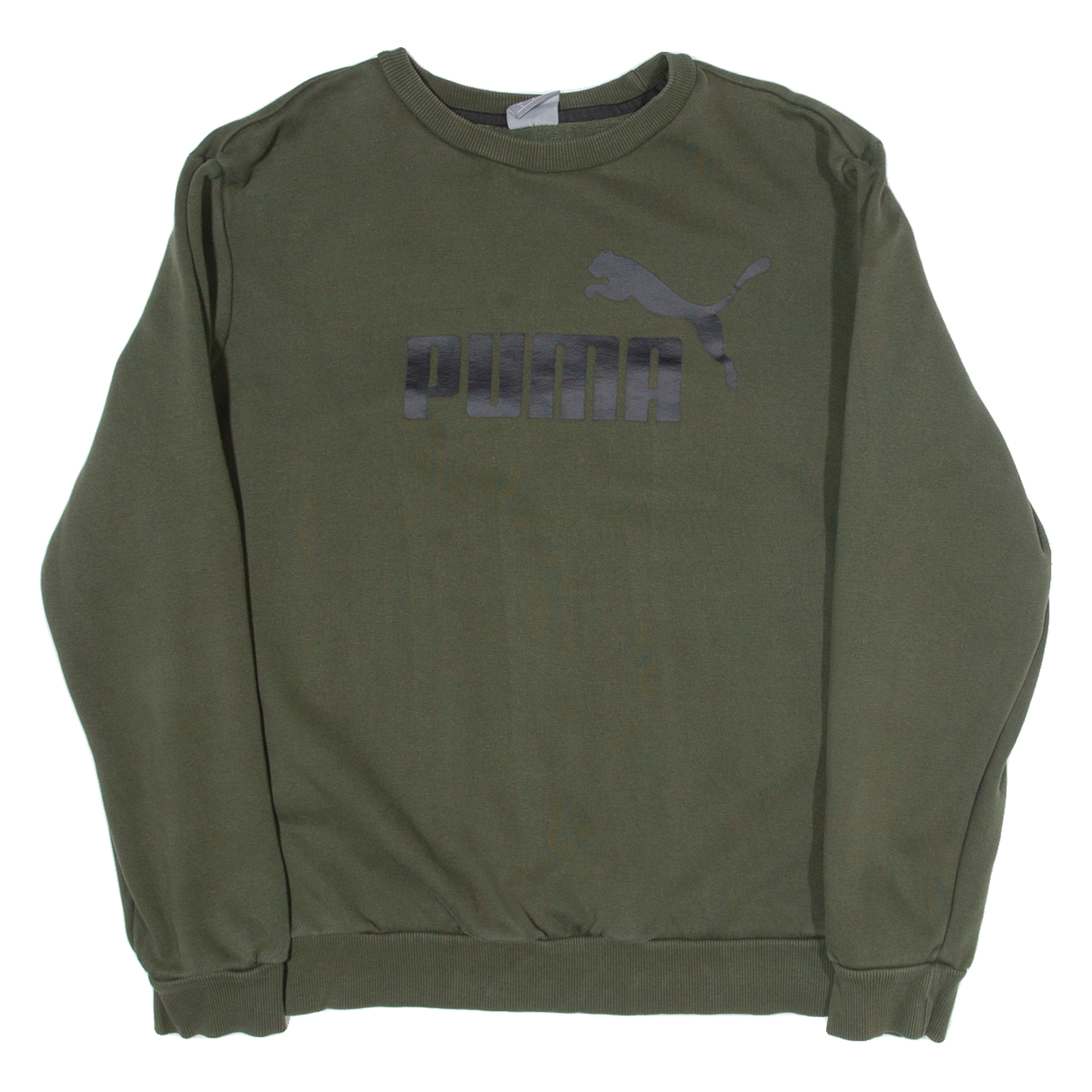 PUMA Womens Sweatshirt Green L Refurbished - N/A refurbished available on Cerqular
