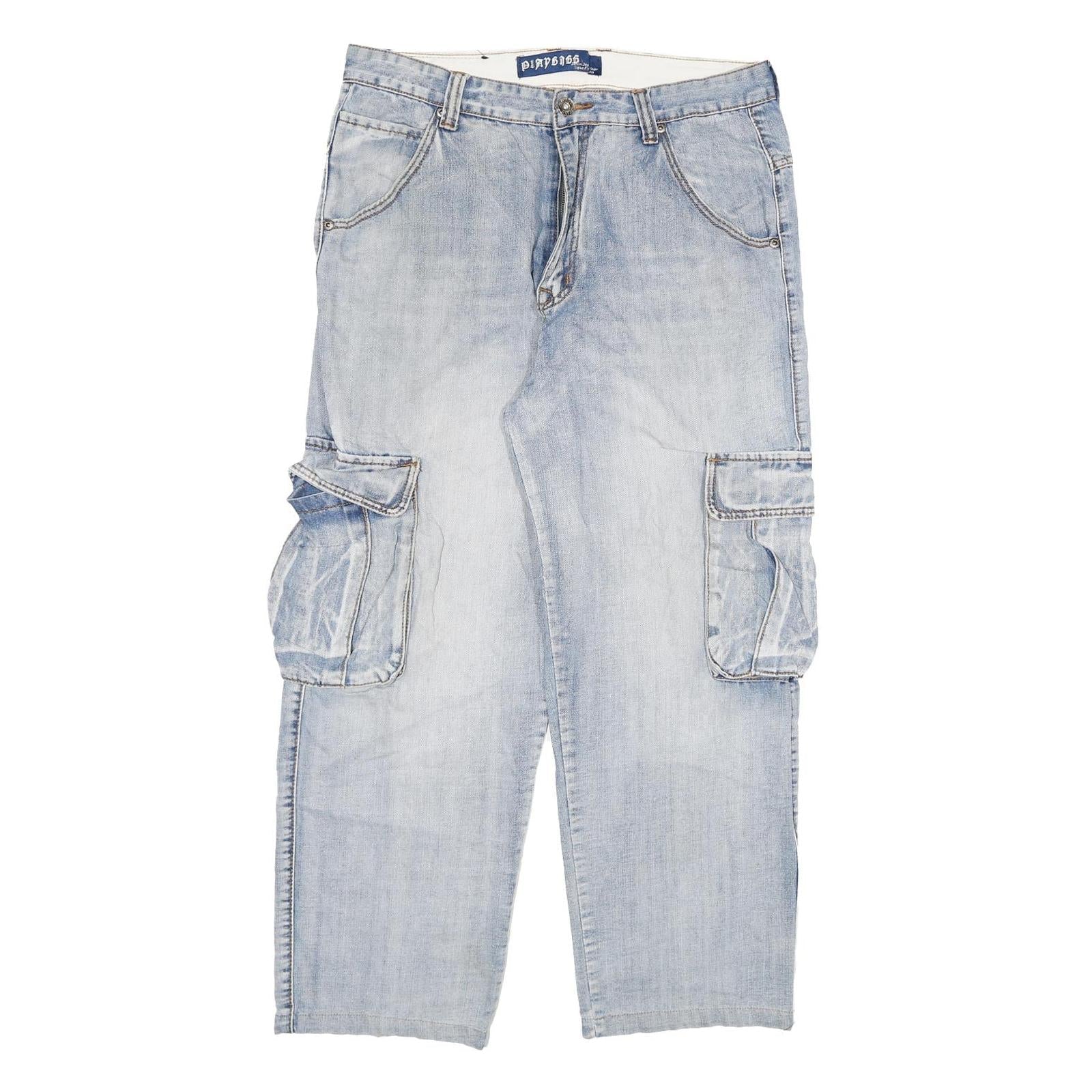 Buy PLAYBIGG Mens Jeans Blue Relaxed Cargo Denim Rinse W34 L28 Casual Wear Refurbished - $20.79 PLAYBIGG Mens Jeans Blue Relaxed Cargo Denim Rinse W34 L28 Casual Wear Refurbished - N/A refurbished available on Cerqular