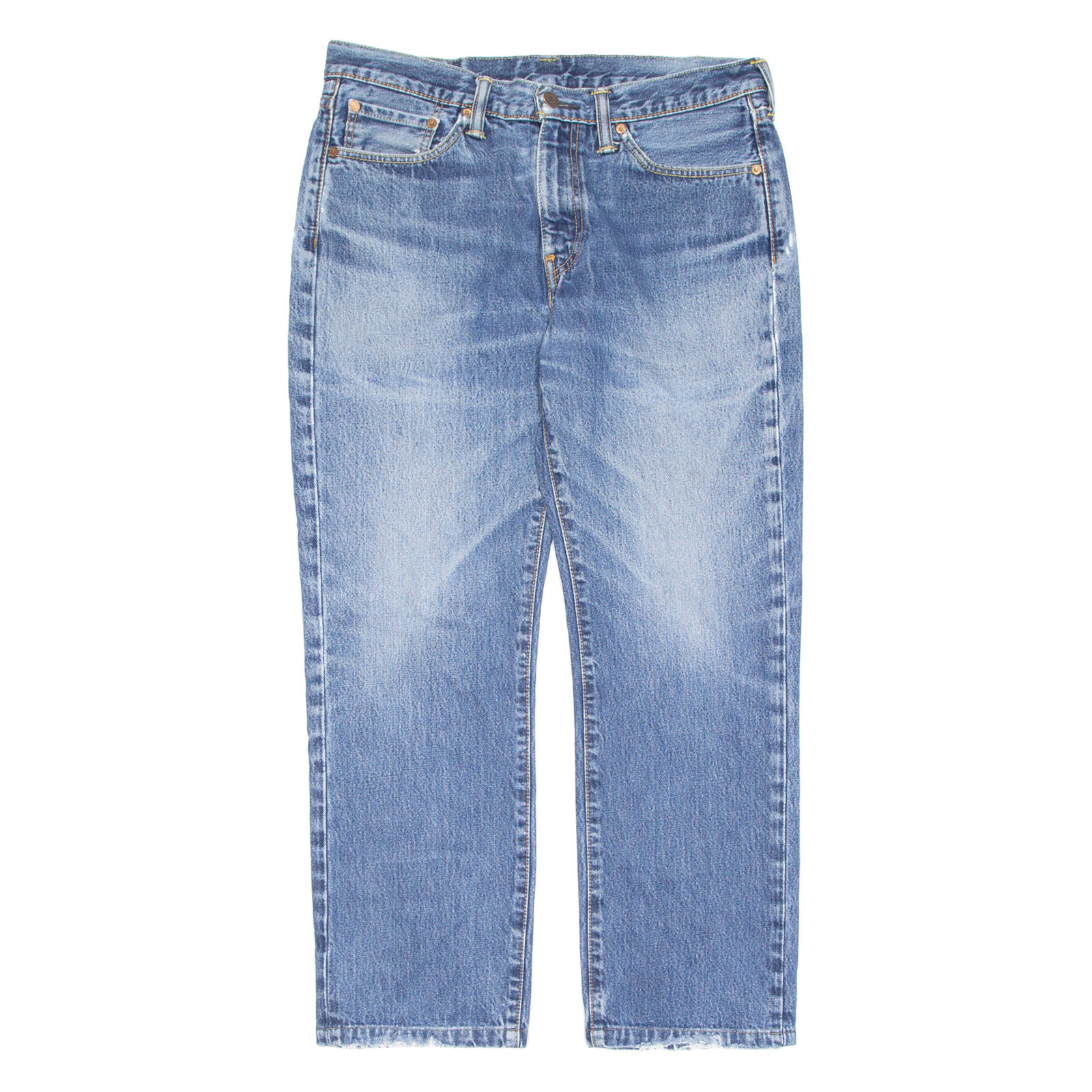LEVI'S 514 Jeans Mens Blue Regular Straight W33 L25 Refurbished - N/A refurbished available on Cerqular
